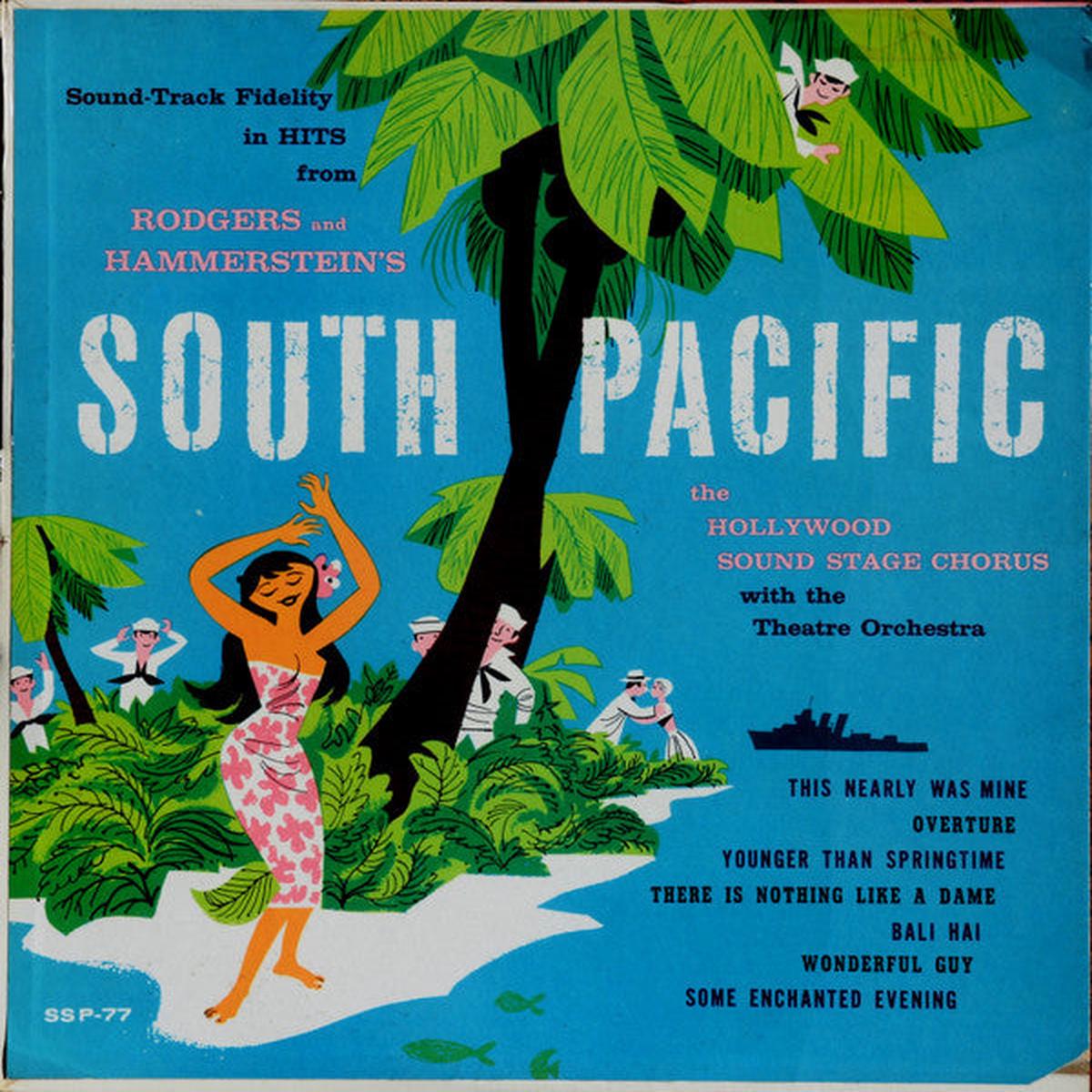 Rodgers & Hammerstein - South Pacific/The Music Man (LP, Comp, Mono) (VG+)