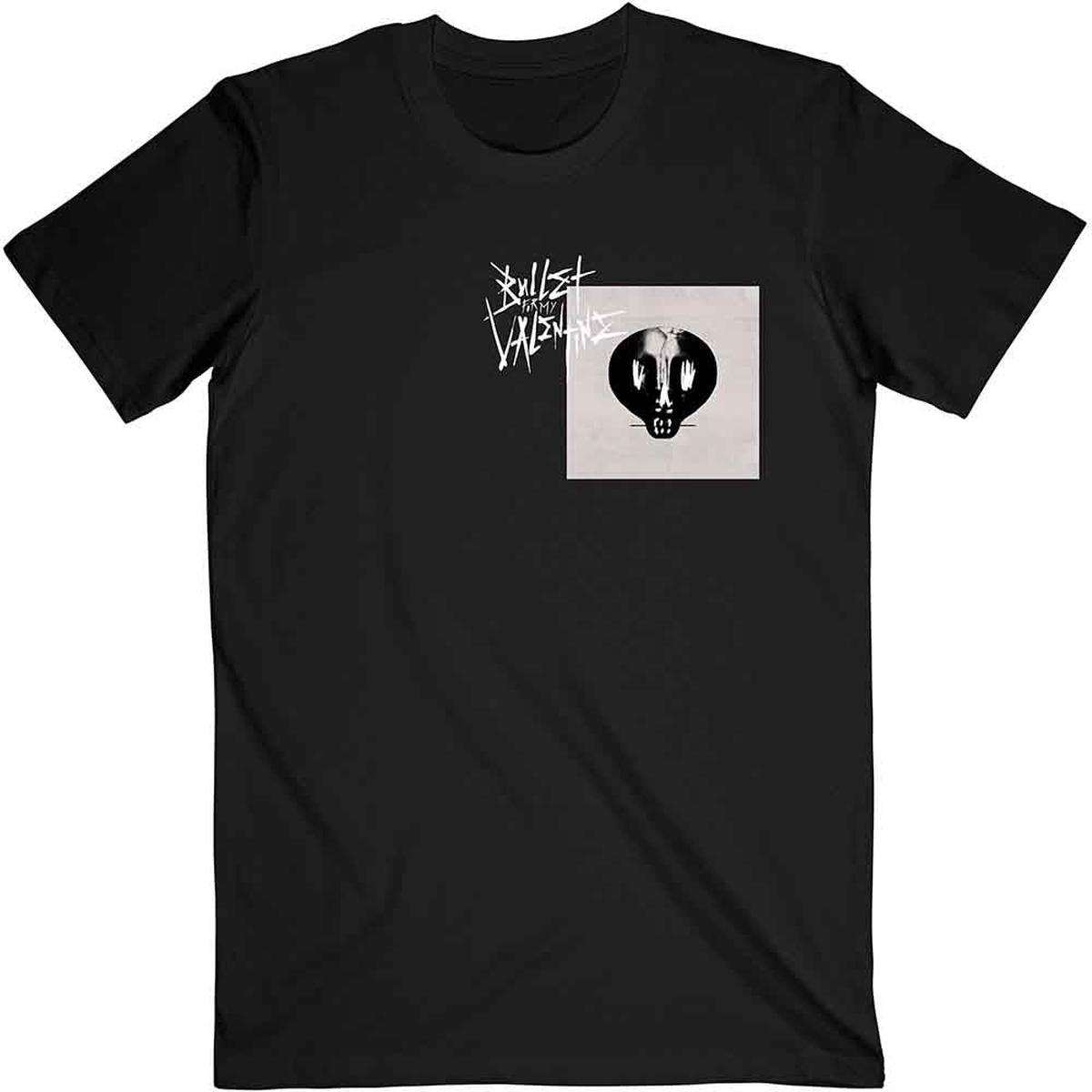 Bullet For My Valentine Album Cropped & Logo - Black | L