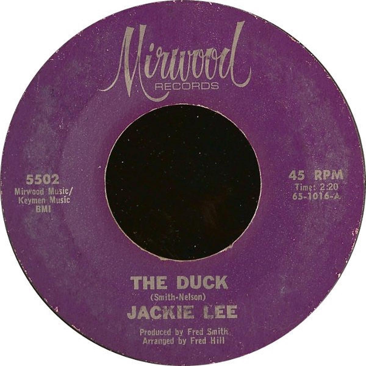 Jackie Lee - The Duck (7", Single, Styrene, Pur) (VG)