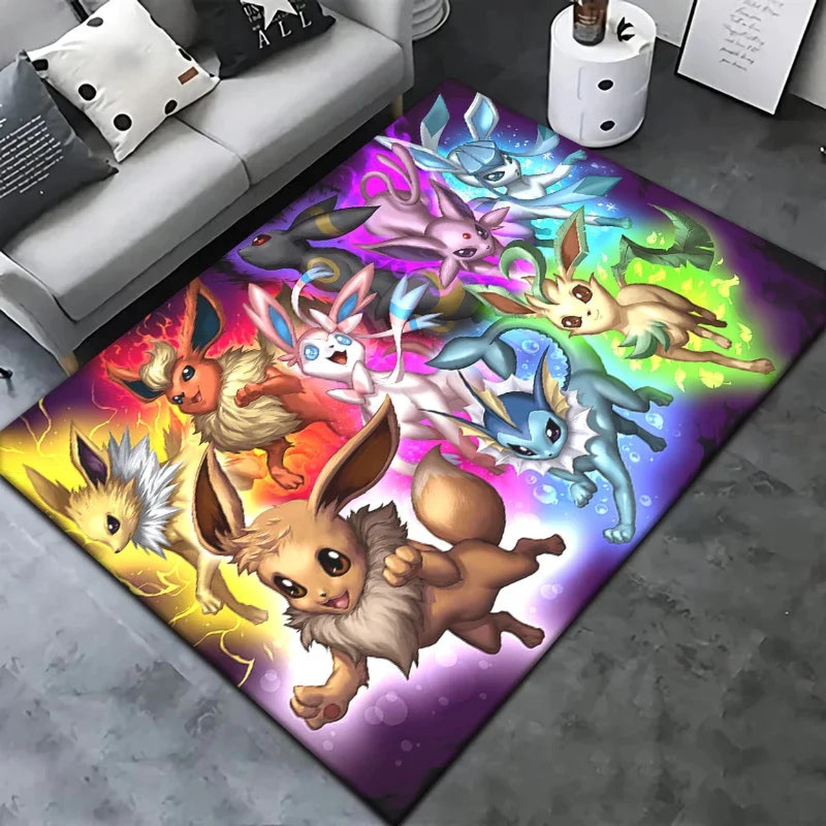 Pokemon Pikachu Cartoon Carpet Rug for Living Room Bedroom Decoration Picnic Camp Kitchen Carpet Crawling Carpet Decoration - 16 | 80x160cm(31x62 in)