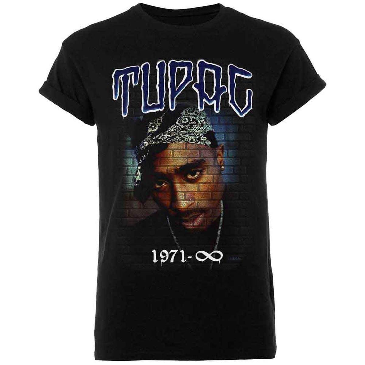 Tupac Mural 1971 - Black | S