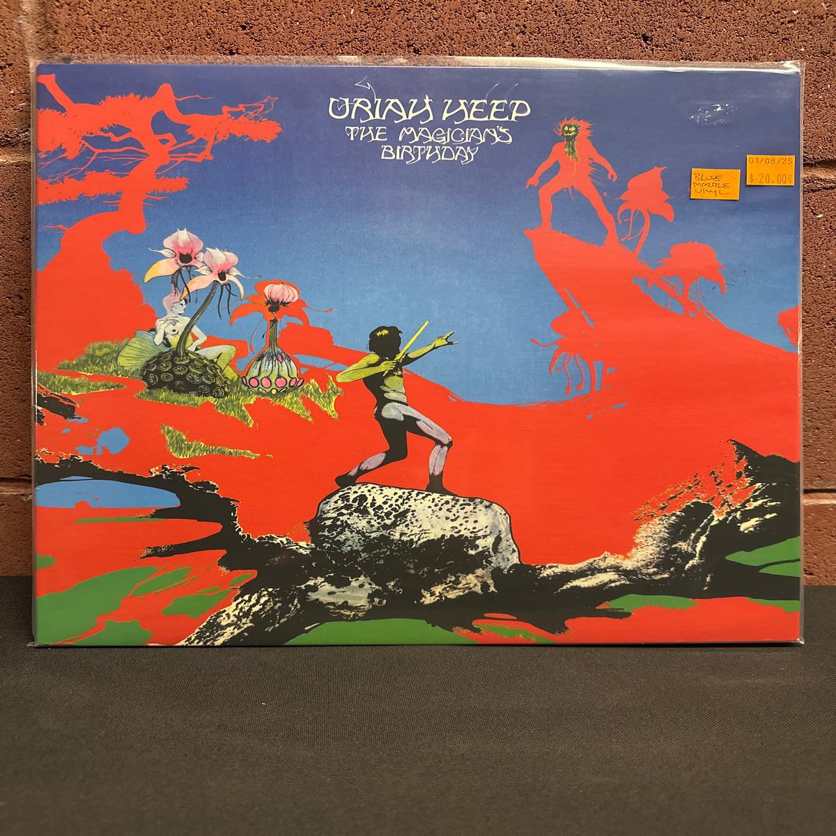 Used Vinyl: Uriah Heep "The Magician's Birthday" LP (Blue Marble Vinyl)