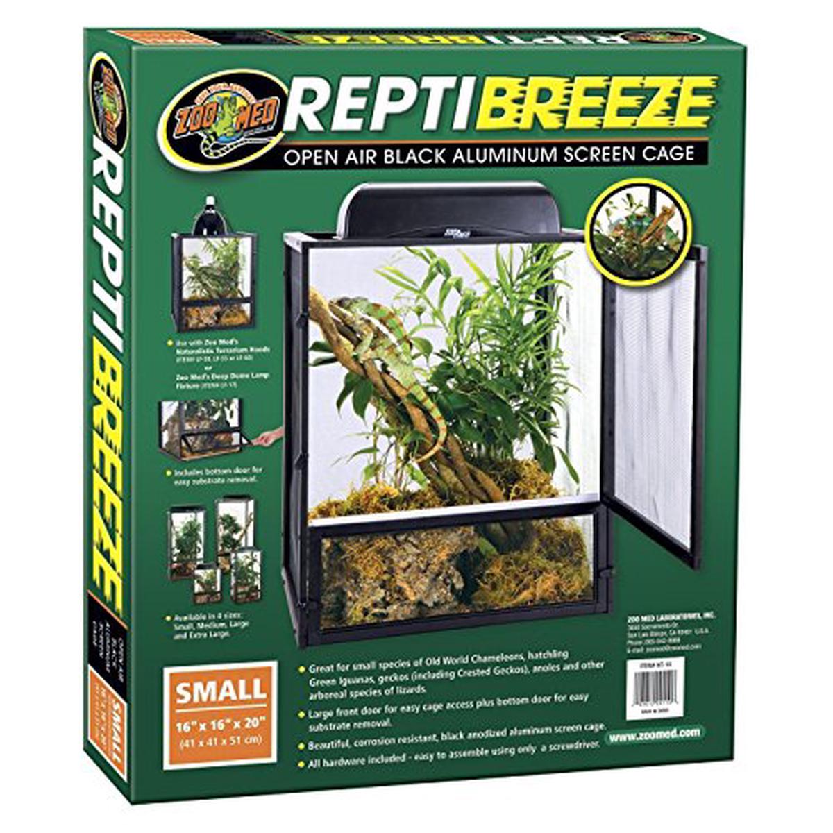 ZooMed ReptiBreeze Aluminum Screen Cage - Small