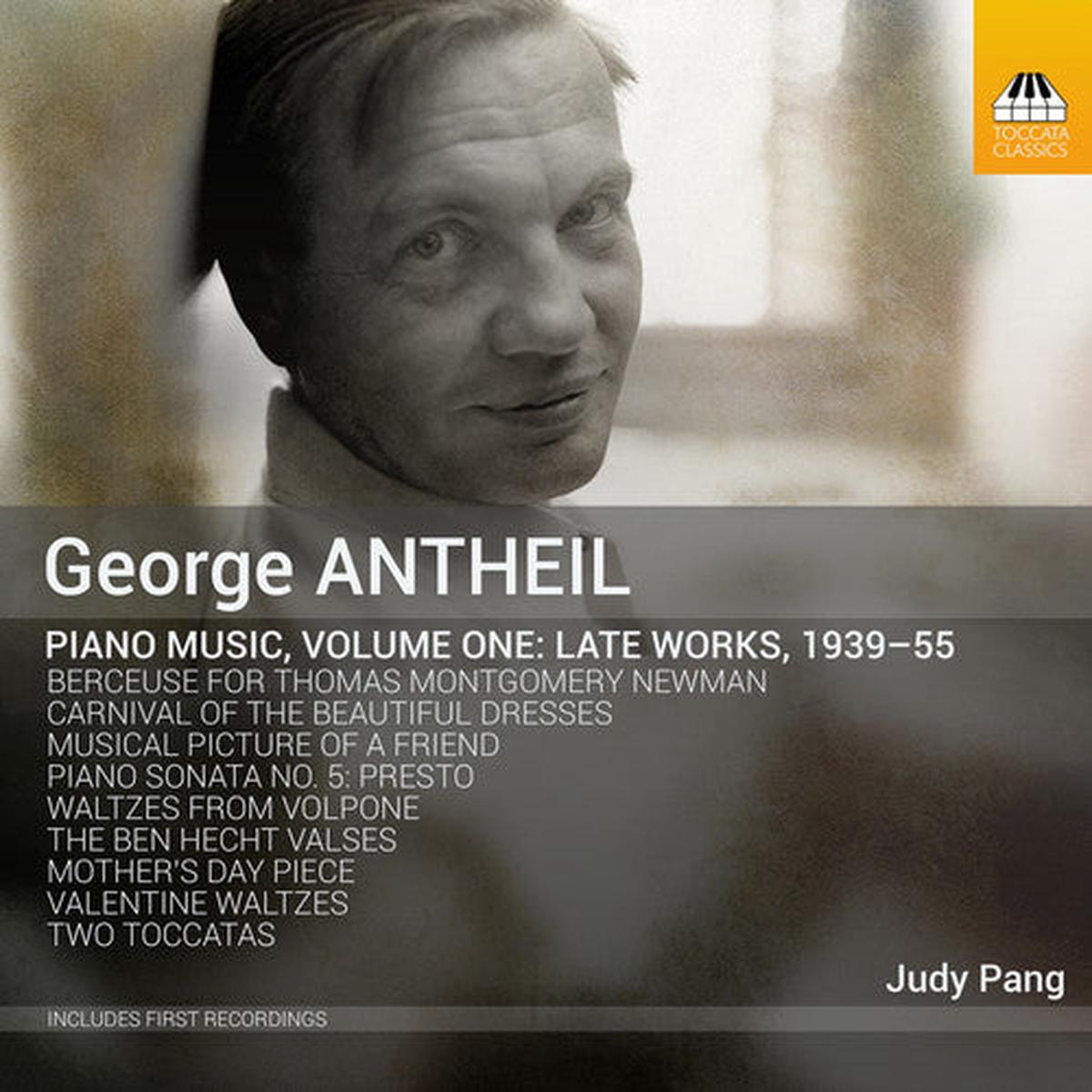 Antheil / Pang- Piano Music 1 (CD)