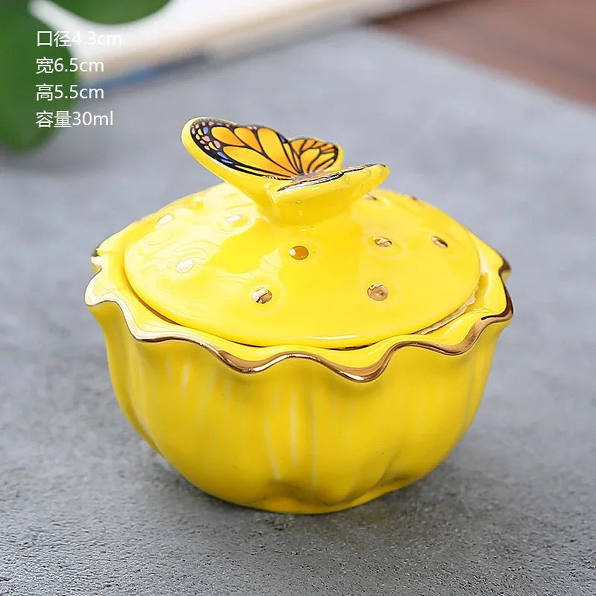 Ceramic Pet Urns Personalised Coffin Ashes Funeral Casket Dog Memorial Items for Passed Dogs Pet Urn Ashes Cremation Keepsake - F | 6.5X5.5CM