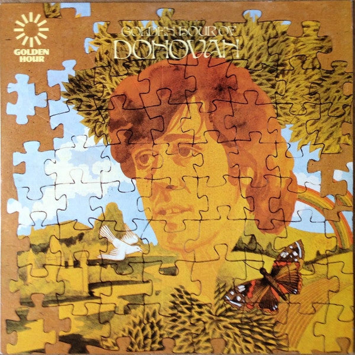 Donovan - Golden Hour Of Donovan (LP, Comp) (VG+)
