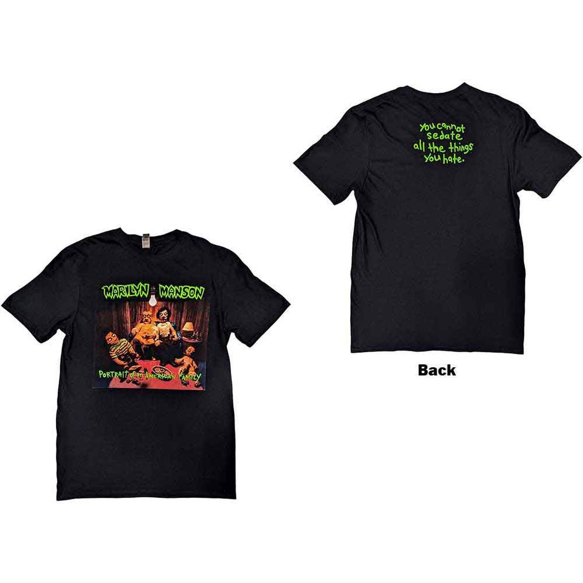 Marilyn Manson American Family - Black | S