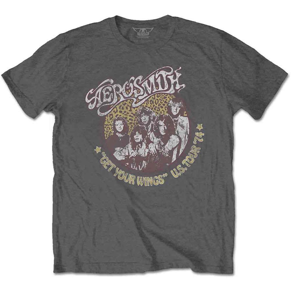 Aerosmith Cheetah Print - Grey | L