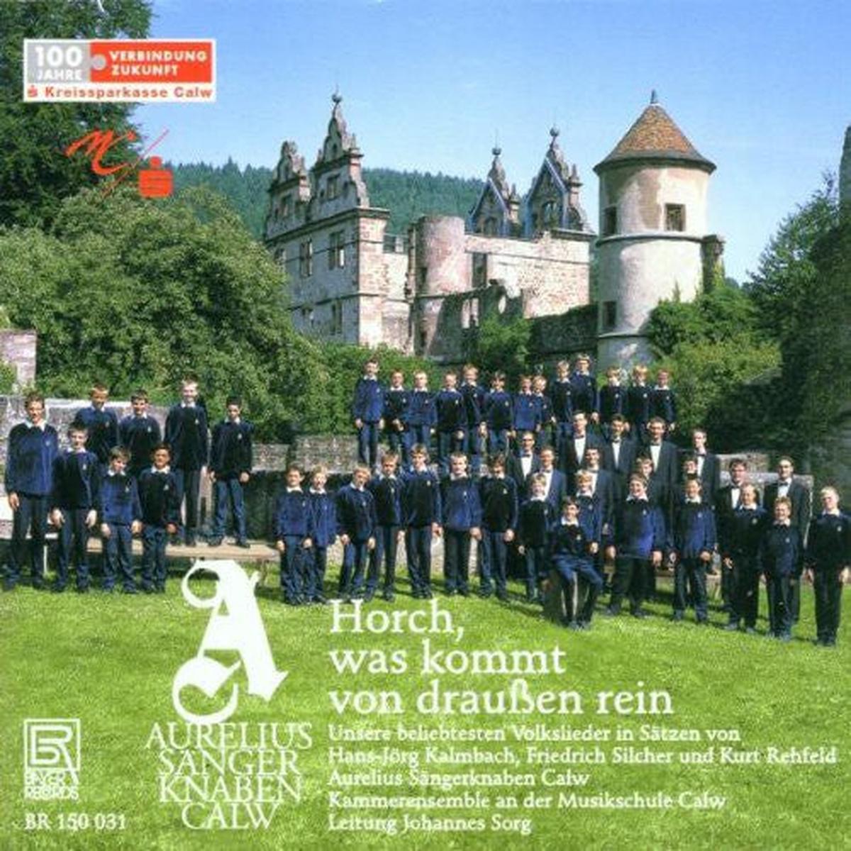 Aurelius Boys Choir- Horch Was Kommt Von Draussen Rein: German Folksong (CD)