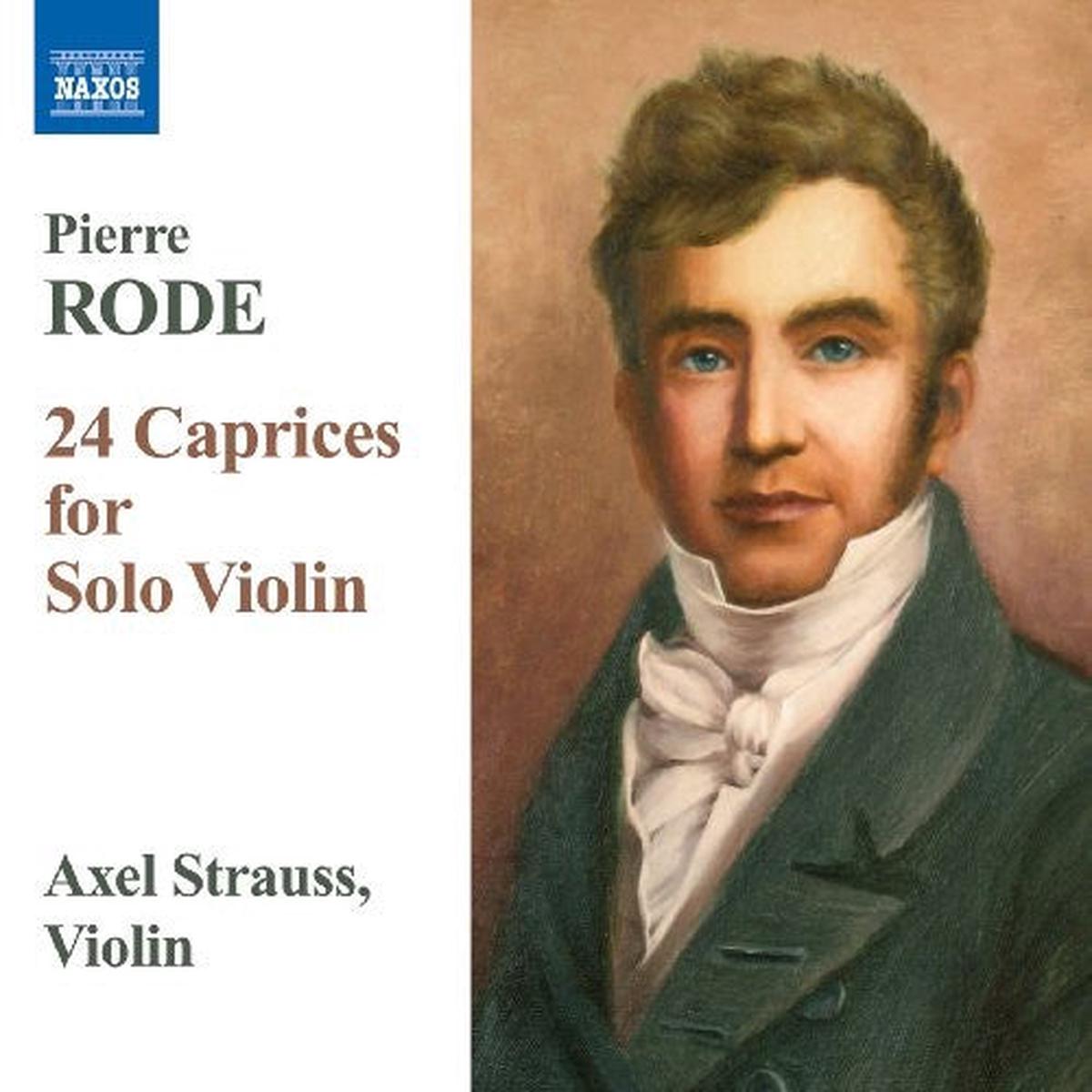 Axel Strauss- 24 Caprices for Solo Violin (CD)