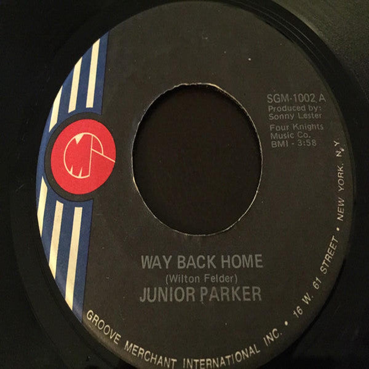 Little Junior Parker - Way Back Home (7") (VG)