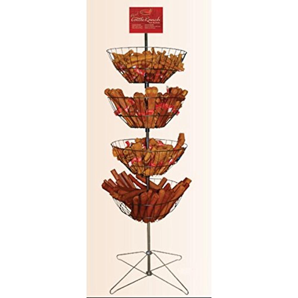 Petmax DD6600 Cattleranch Porkhide Basket Display 640pc - Default Title