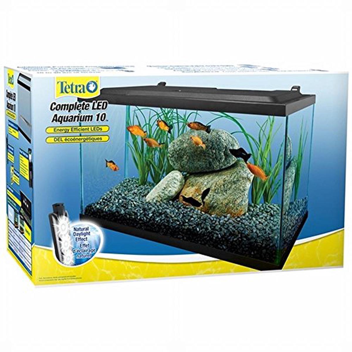Tetra NV33143 Deluxe LED Aquarium Kit (10gallon (20x10x12)) - Default Title