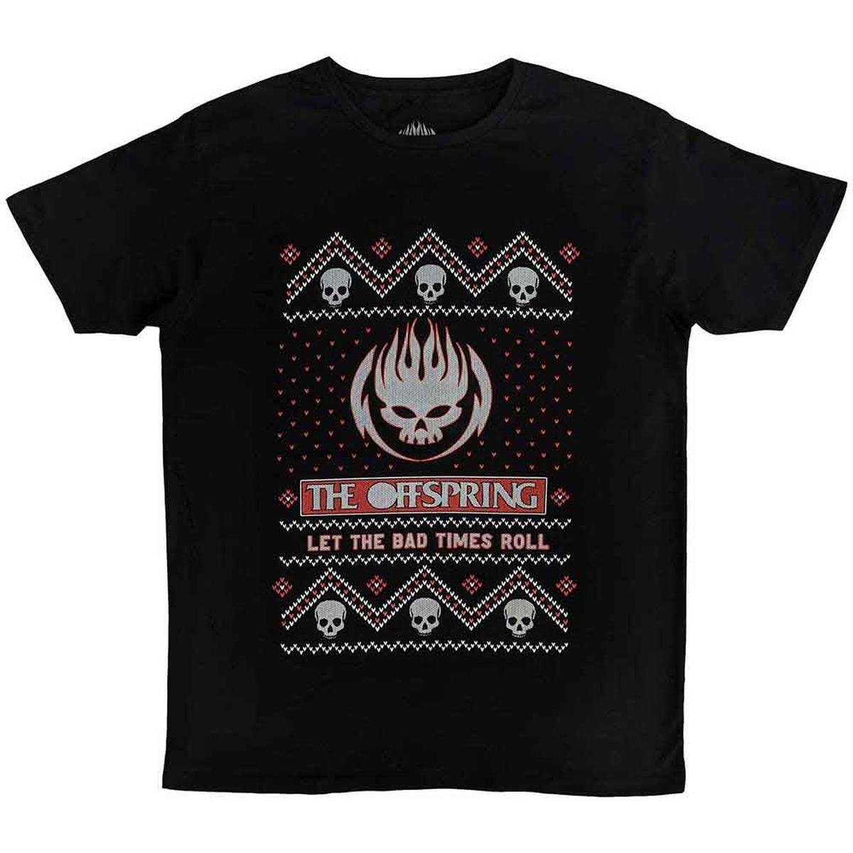 The Offspring Christmas Bad Times - Black | M