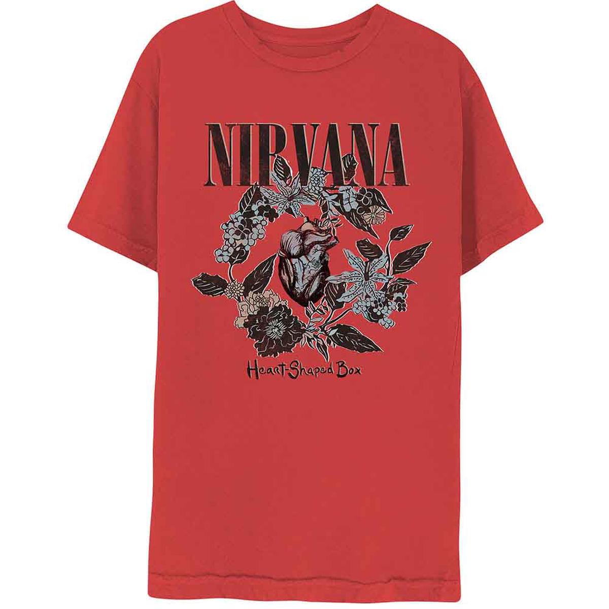 Nirvana Heart Shape Box - Red | S