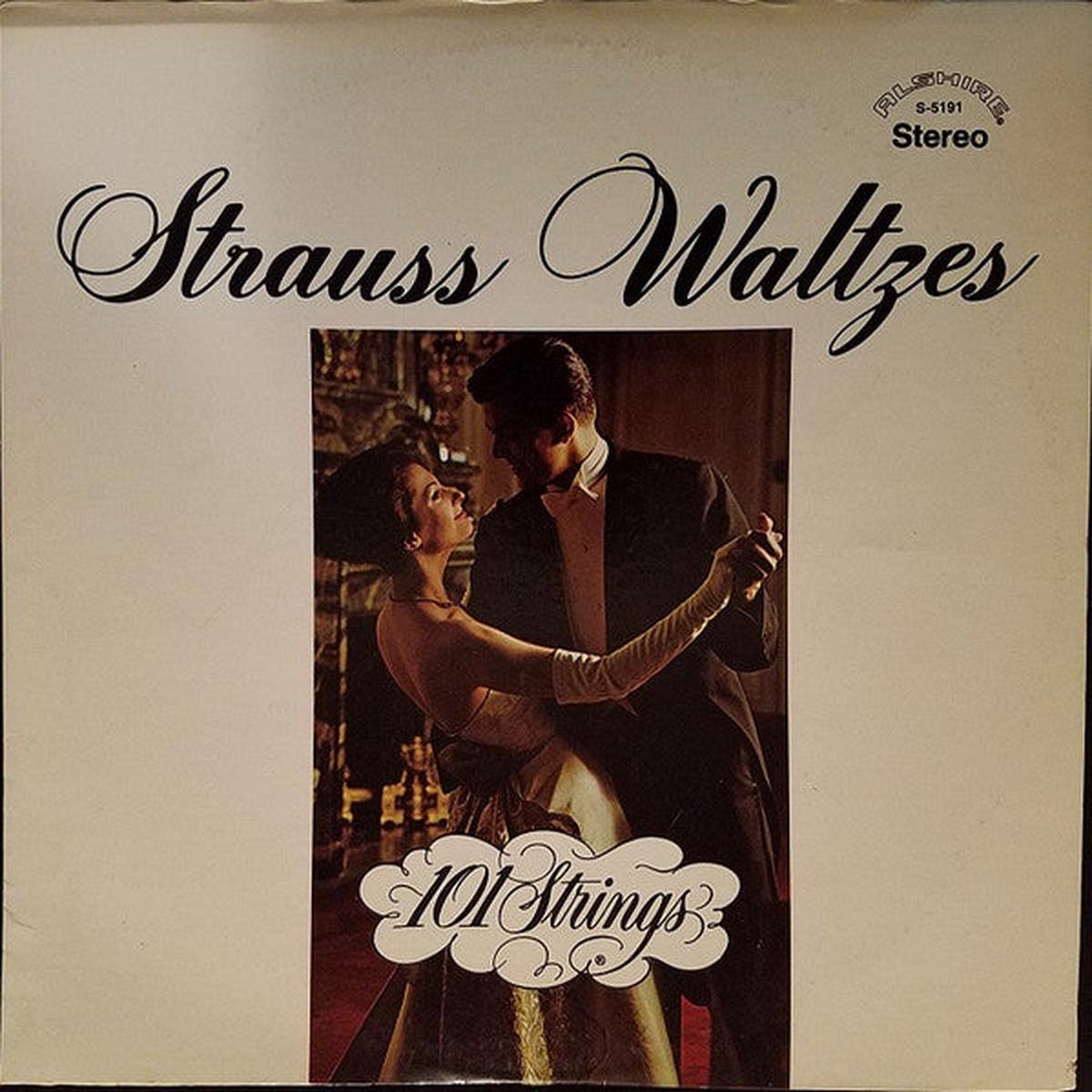 101 Strings - Strauss Waltzes (LP, Album) (VG+)