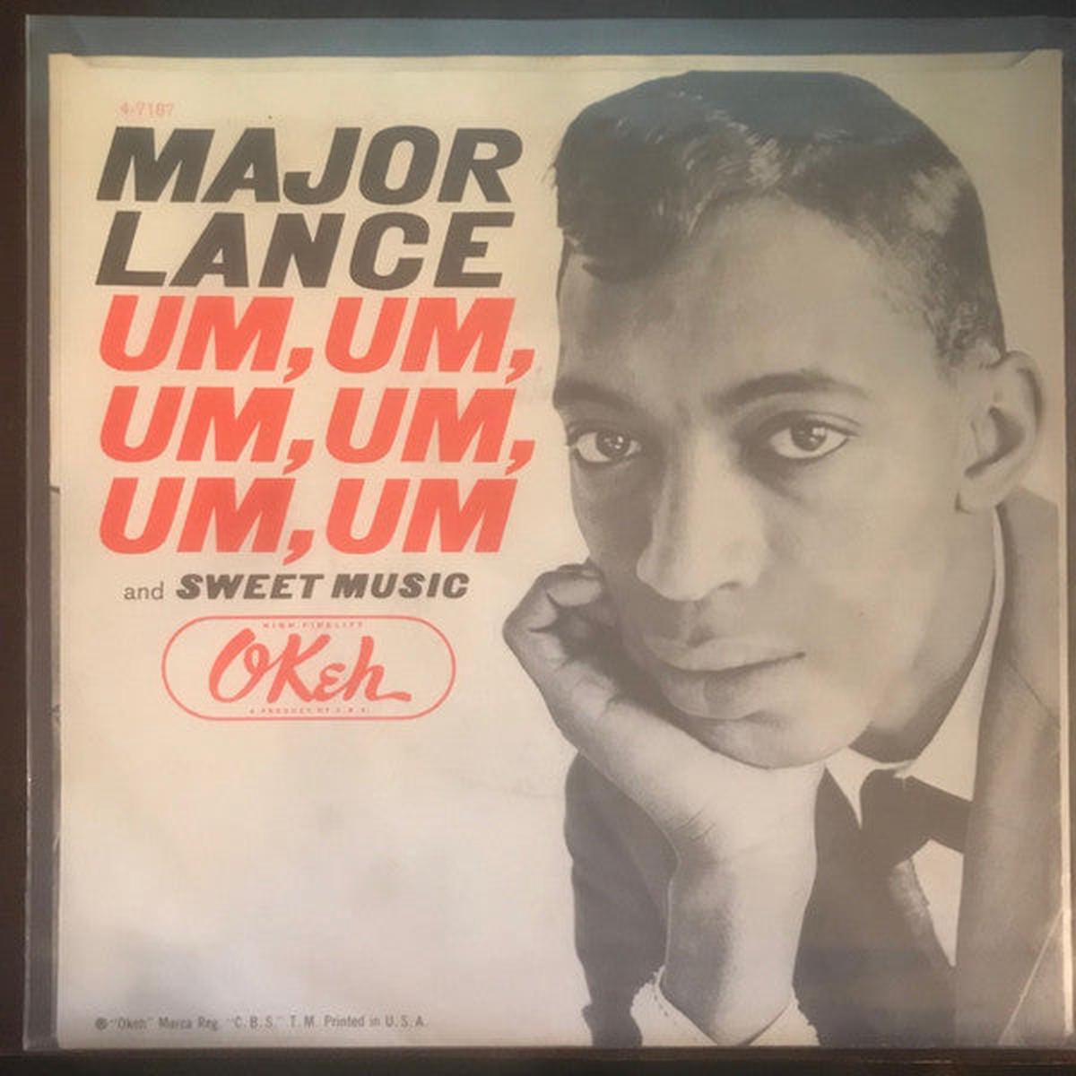 Major Lance - Um, Um, Um, Um, Um, Um (7", Single) (G+)