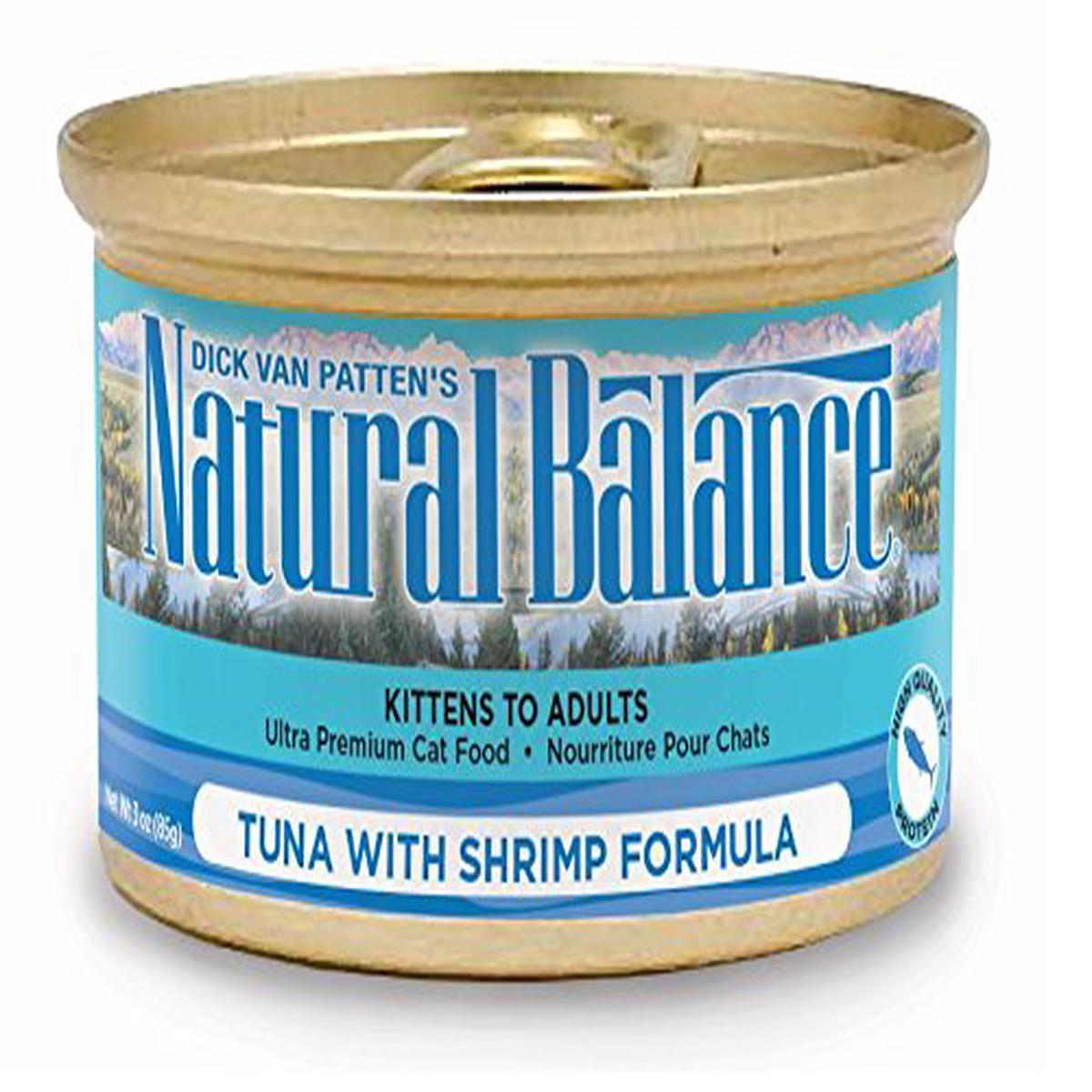 Natural Balance 53256 Tuna With Shrimp Canned Cat Food (24/3 Oz) - Default Title