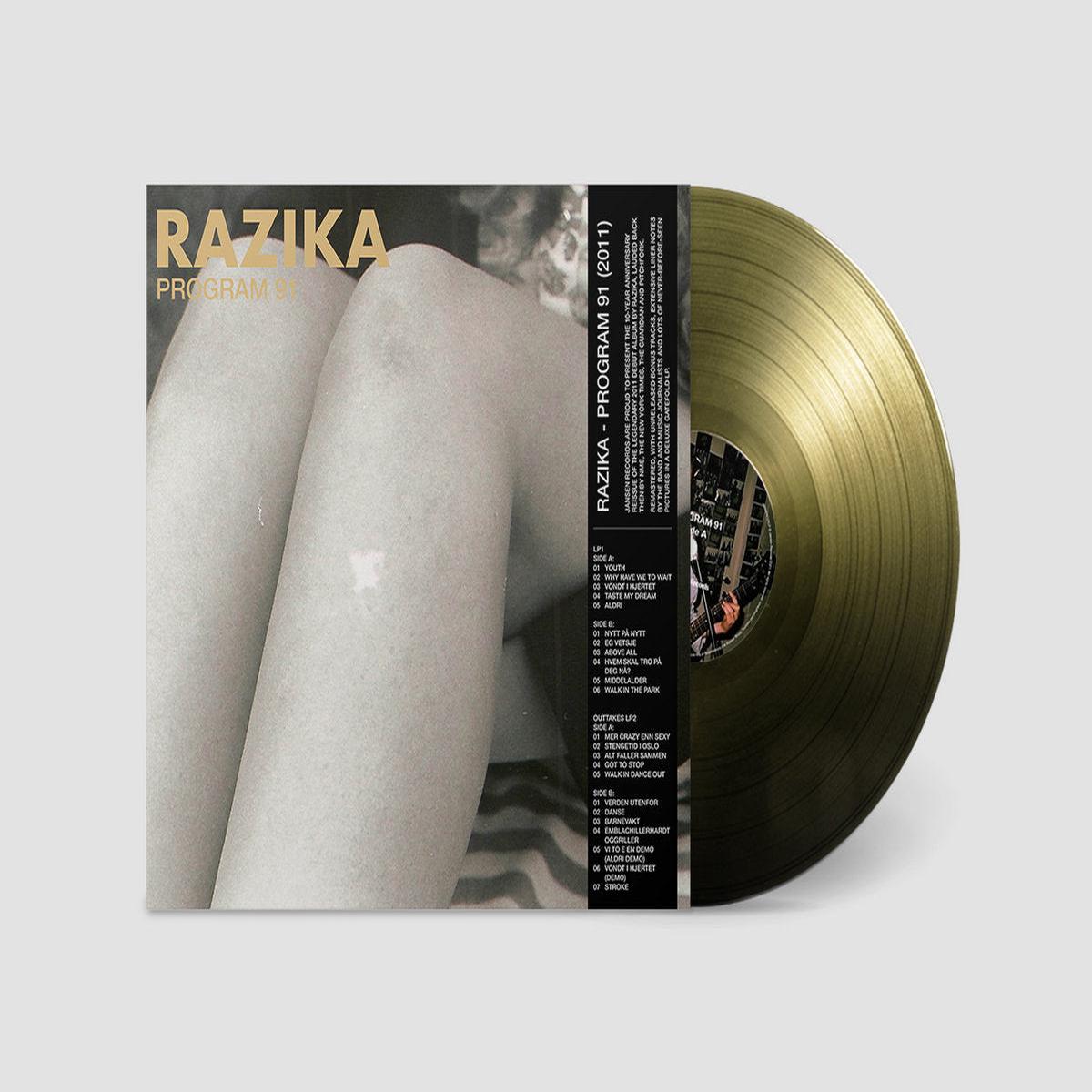 Razika - Program 91 - 10 Year Anniversary (2LP) - GOLD LP
