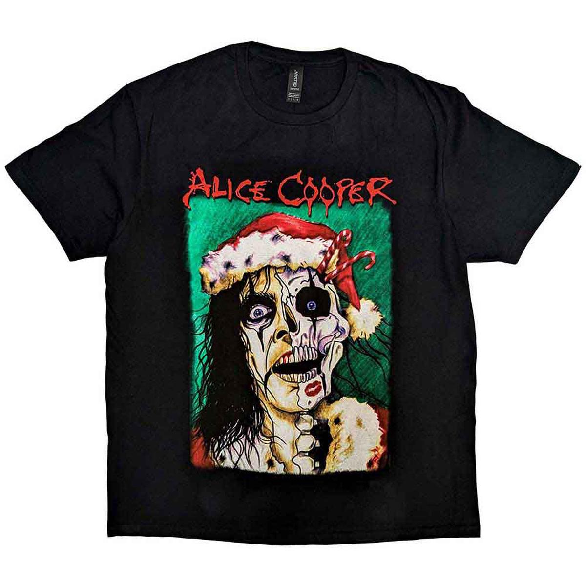 Alice Cooper Xmas Card - Black | S