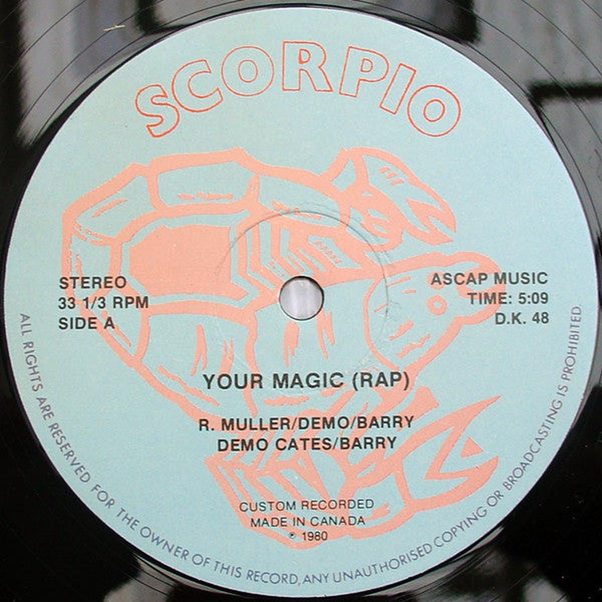 Barry & Demo - Your Magic (Rap) / Magic (12") (VG+)