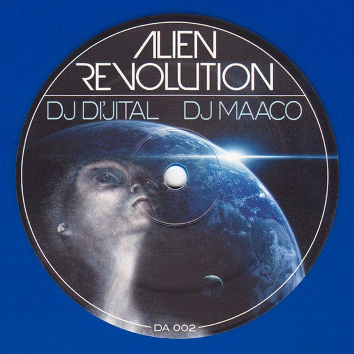 DJ Di'jital / DJ Maaco - Alien Revolution (12") (Blue)