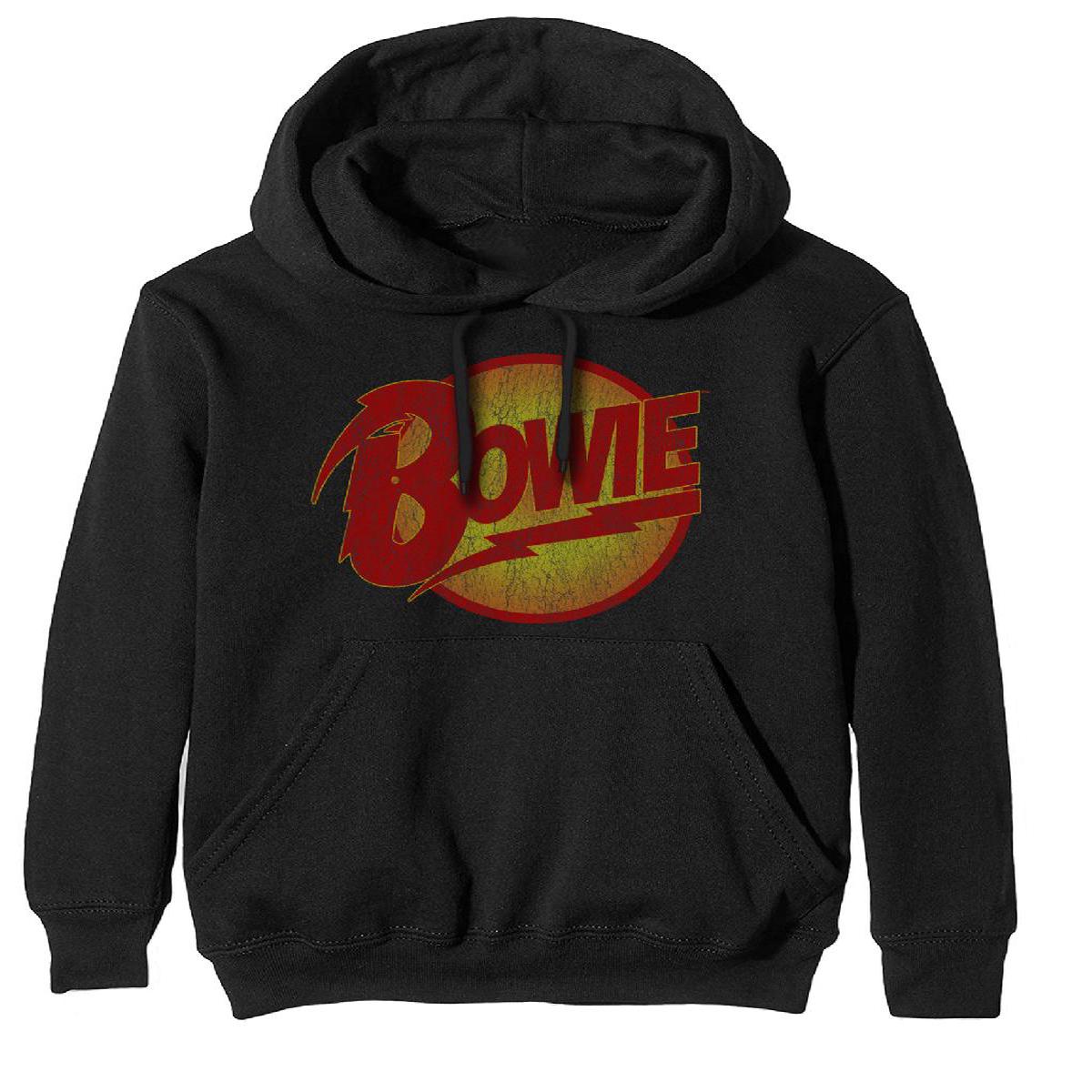 David Bowie Vintage Diamond Dogs Logo - Black | M