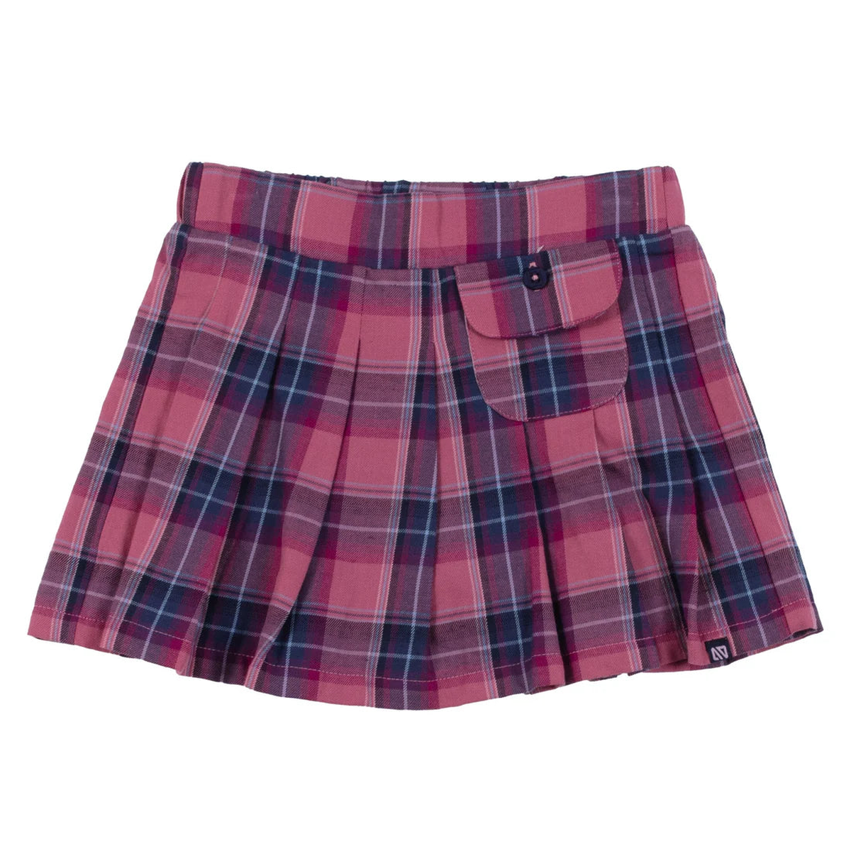 Pink Plaid Skort - 4