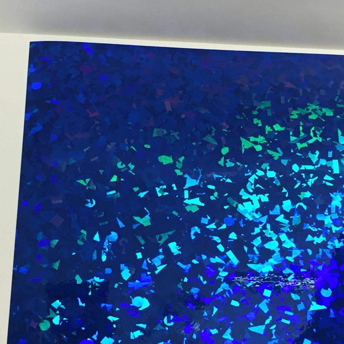 HoloCrystal Tape, choose your color and size, 50 foot rolls of Holographic Tape - Royal Blue | 1/4 inch x 50 feet