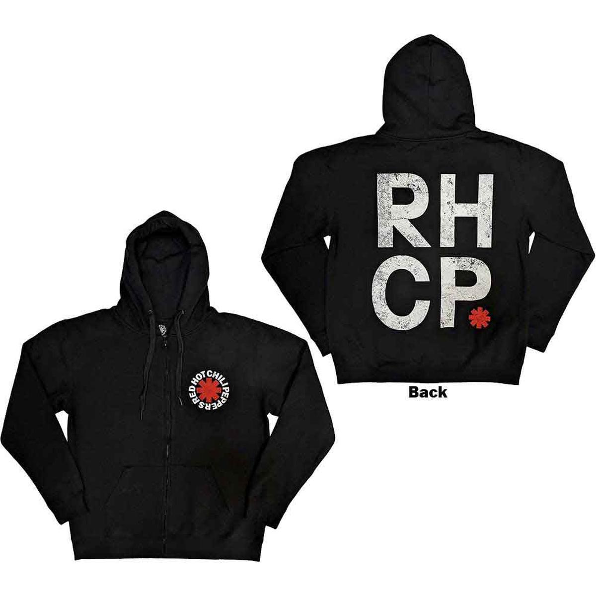 RED HOT CHILI PEPPERS Red Asterisk - Black | XL