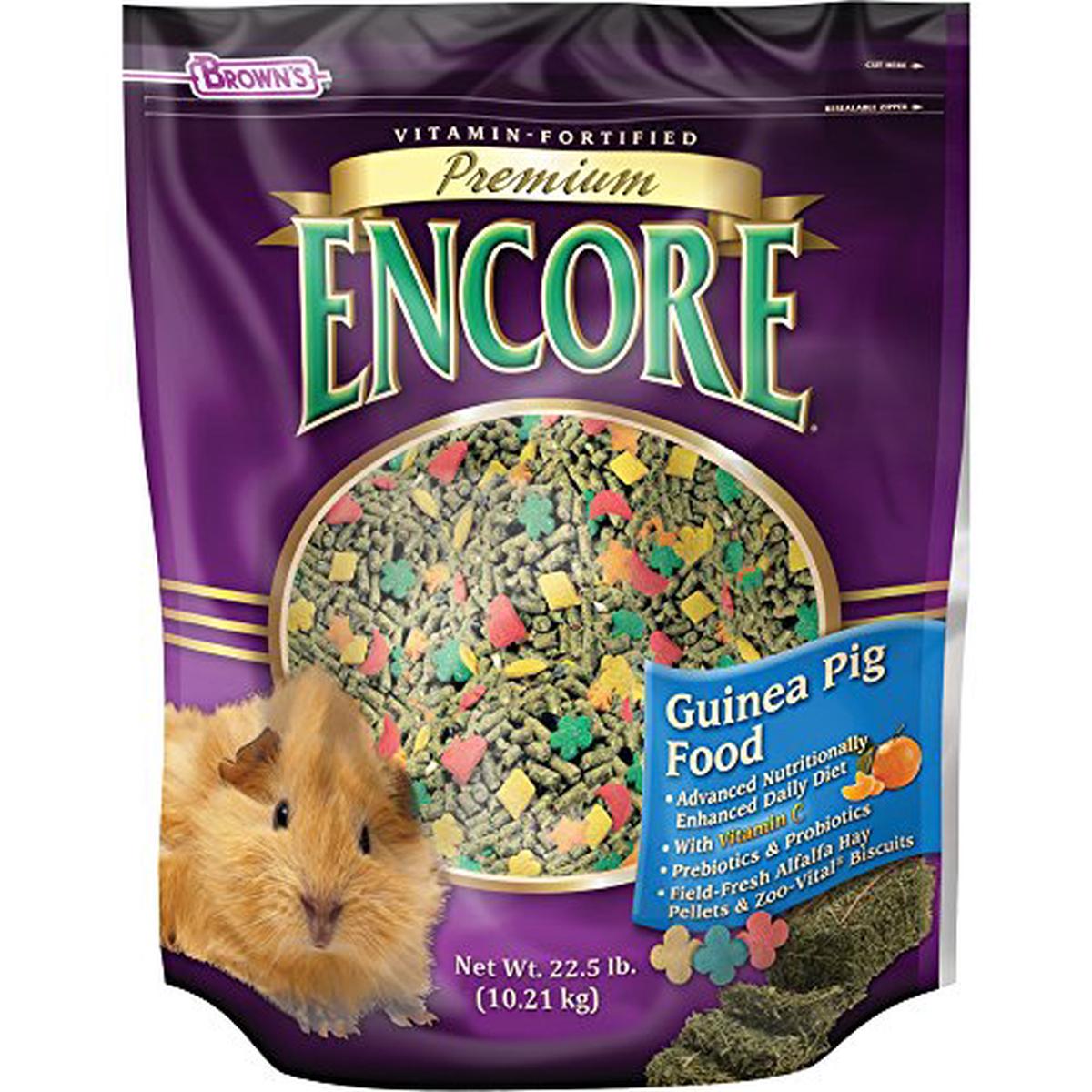 FM Browns HH4036 Encore Premium Guinea Pig Food 22.5 lb - Default Title