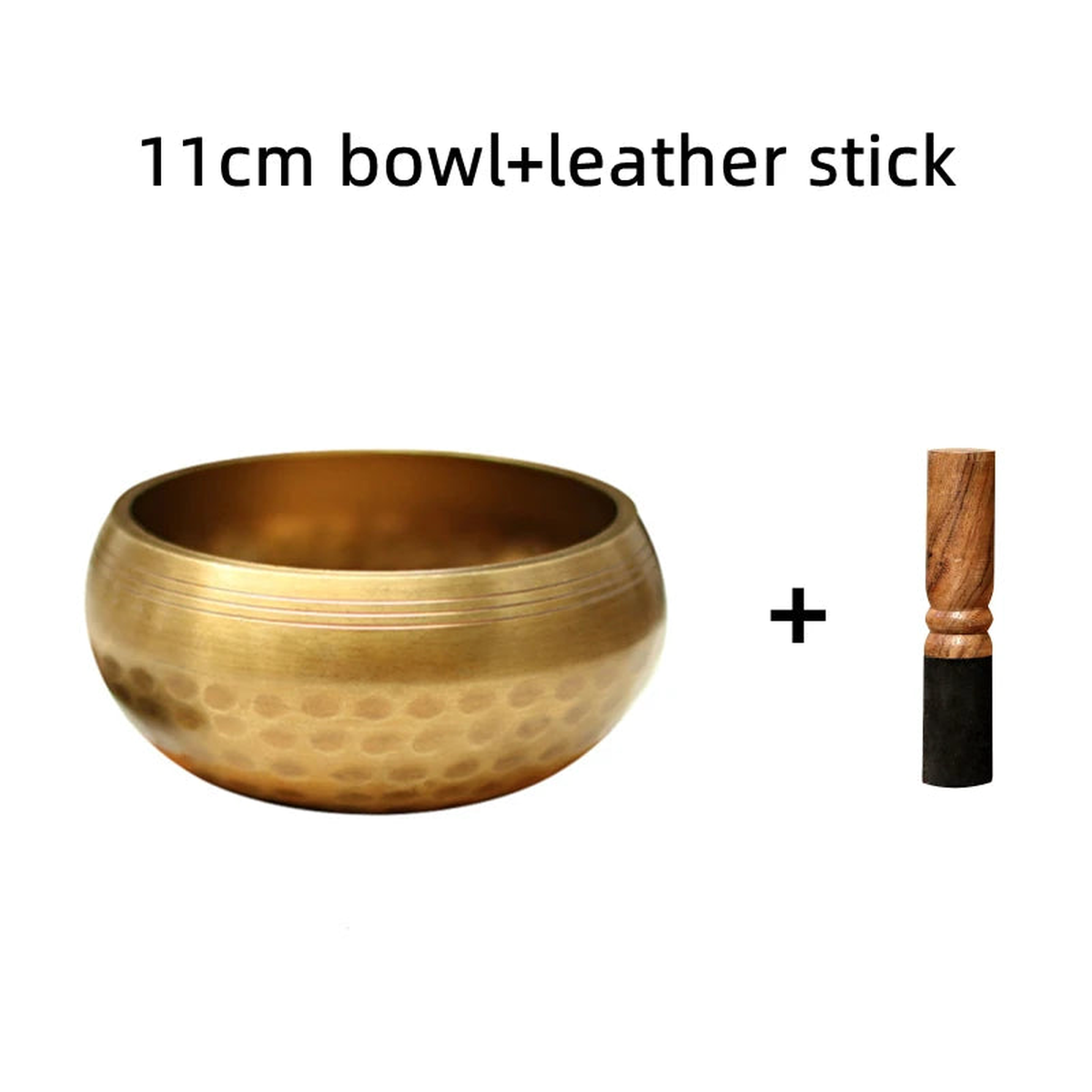 Nepal Handmade Buddha Sound Bowl Yoga Meditation Chanting Singing Bowl Brass Chime Handicraft Music Therapy - 11cm