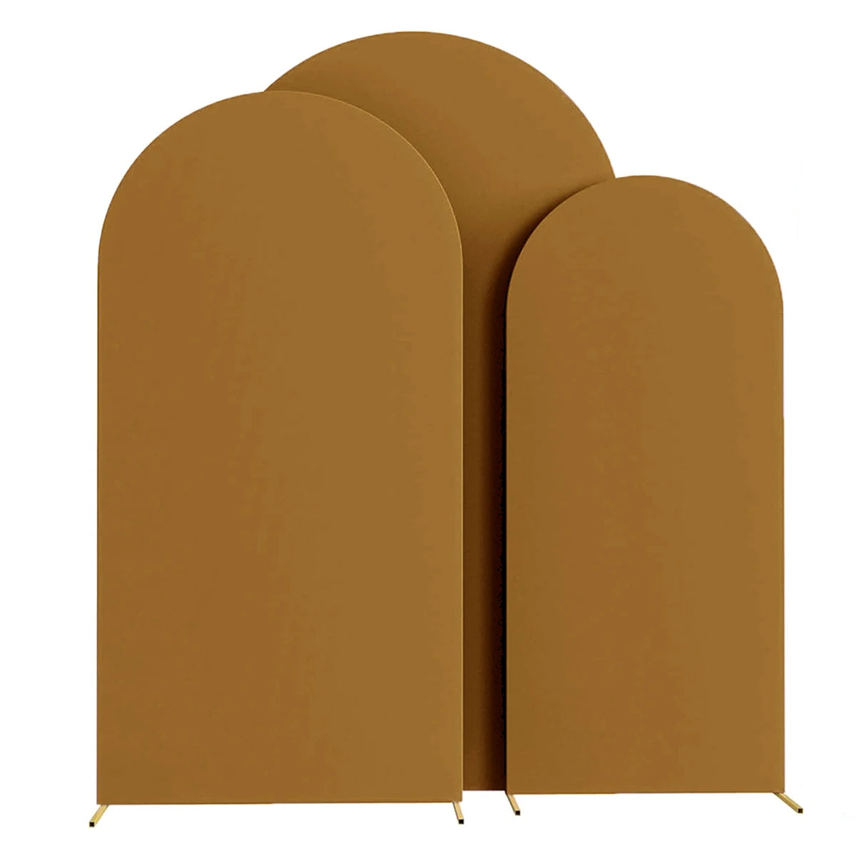 1Pc Arch Stand Cover Wedding Flower Door Decoration Polyester Elastic Set Background Cover Prop Used for Banquet (Without Shelf) - D (Only Cover) | 120x220cm(7.2Ft)