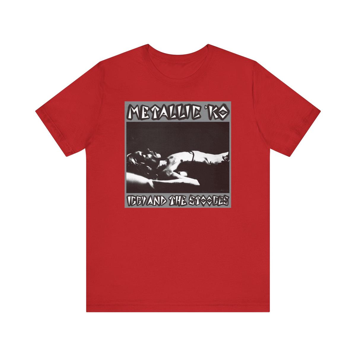 Iggy and the Stooges 'Metallic KO' t-shirt - Red | 3XL