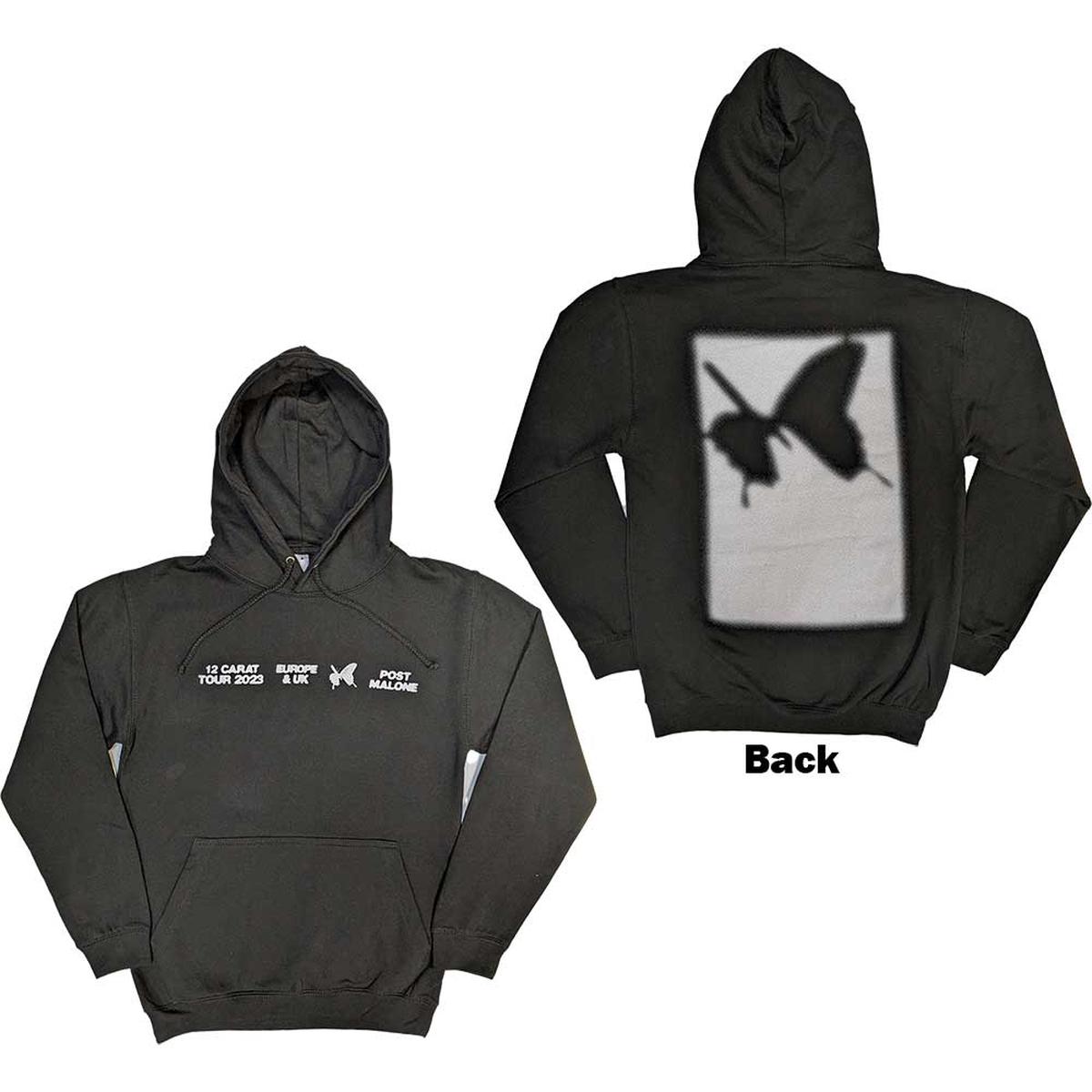 Post Malone Inverse Butterfly - Black | 2XL