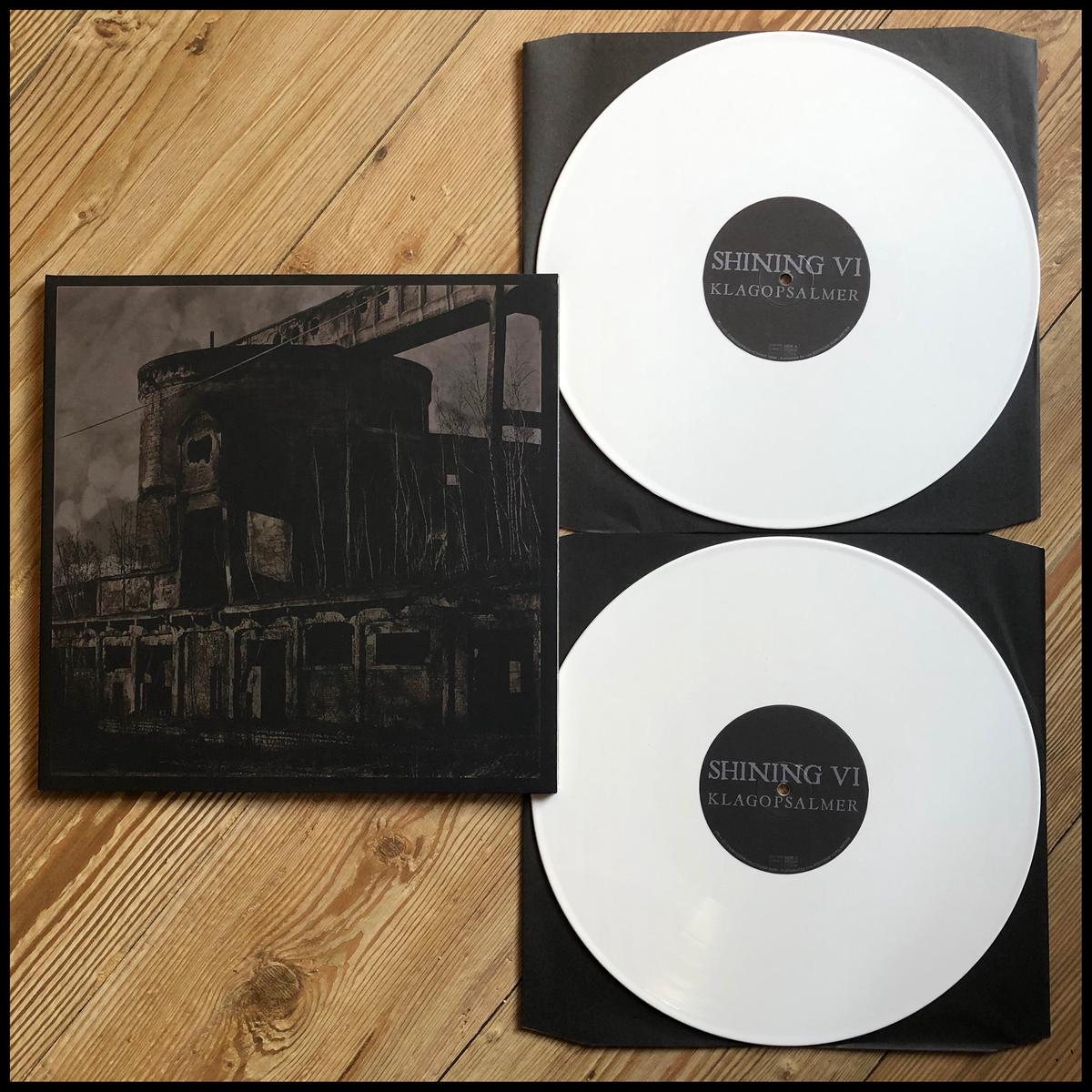 SHINING: VI - Klagopsalmer double LP (gatefold sleeve, WHITE, RED & GOLD vinyl, unplayed LPs from 2009) *new*