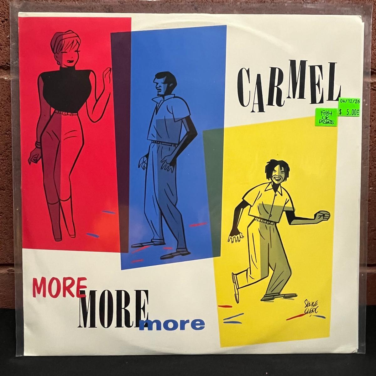 Used Vinyl: Carmel "More, More, More" 12" (1984 UK Press)