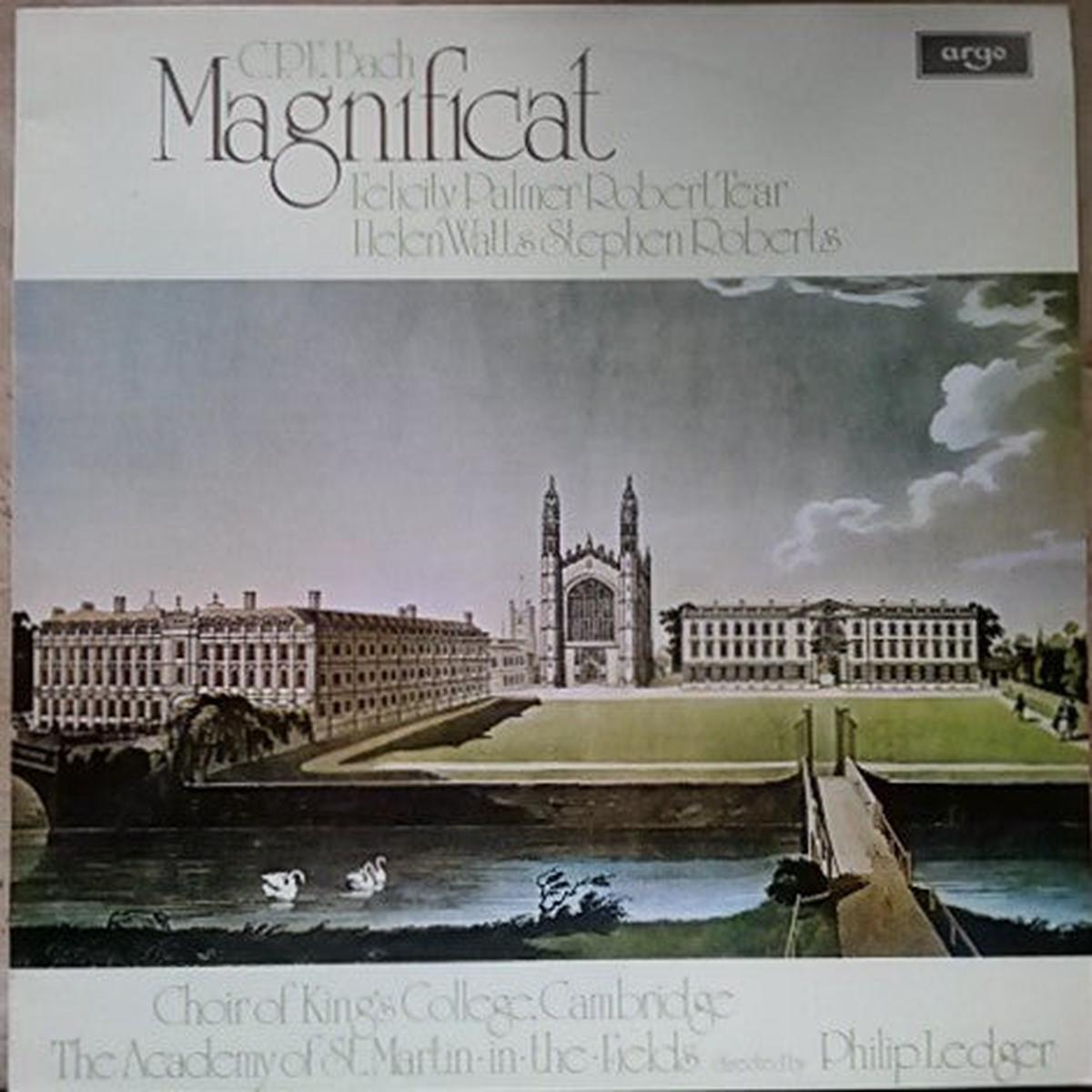 Carl Philipp Emanuel Bach, Felicity Palmer, Robert Tear, Helen Watts, Stephen Roberts (2), The King's College Choir Of Cambridge, The Academy Of St. Martin-in-the-Fields Directed By Philip Ledger - Ma