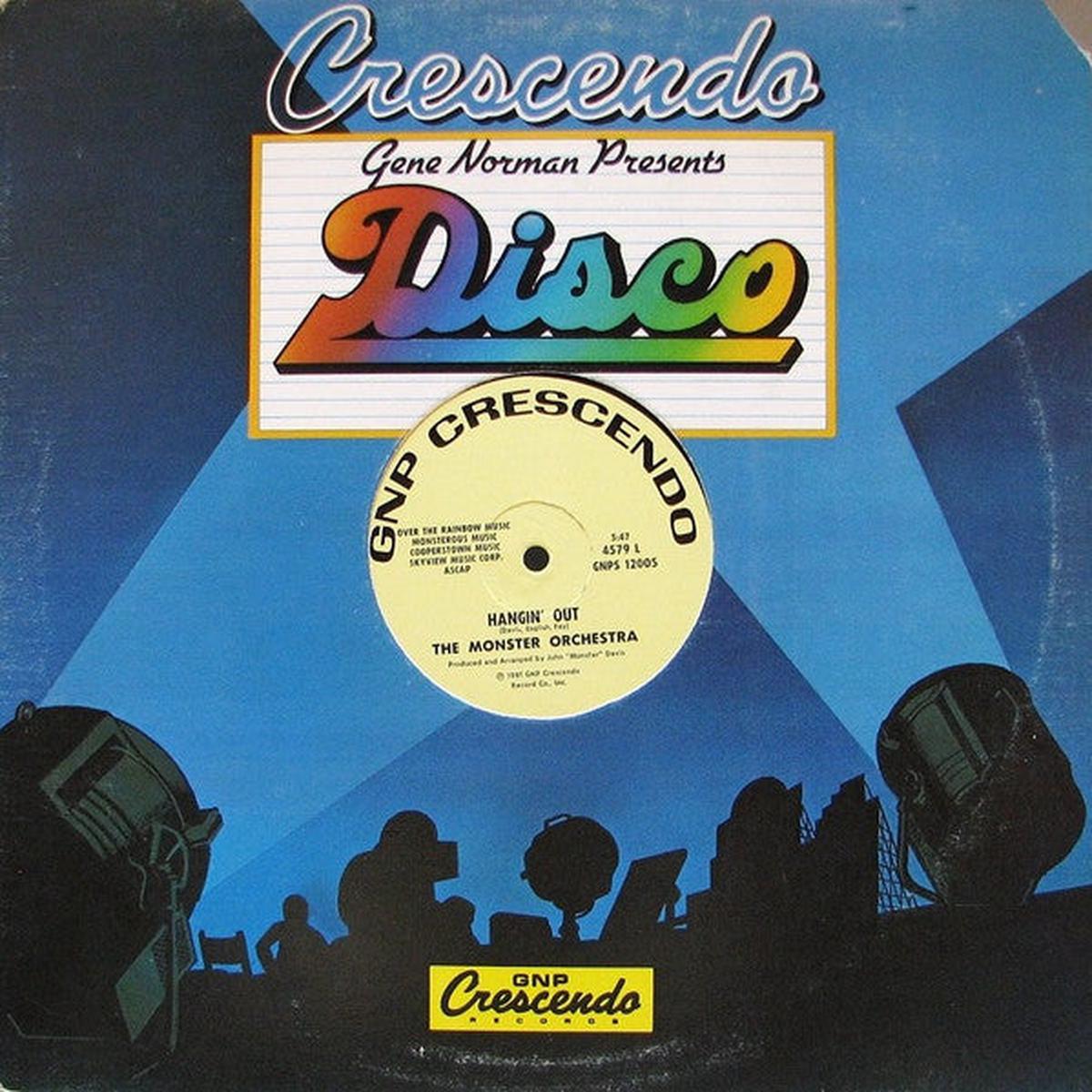 John Davis & The Monster Orchestra - Hangin' Out (12") (VG+)