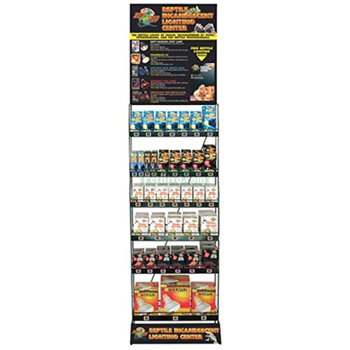 Zoo Med RR1532 Reptile Incandescent Light Center Display 141 Pieces - Default Title