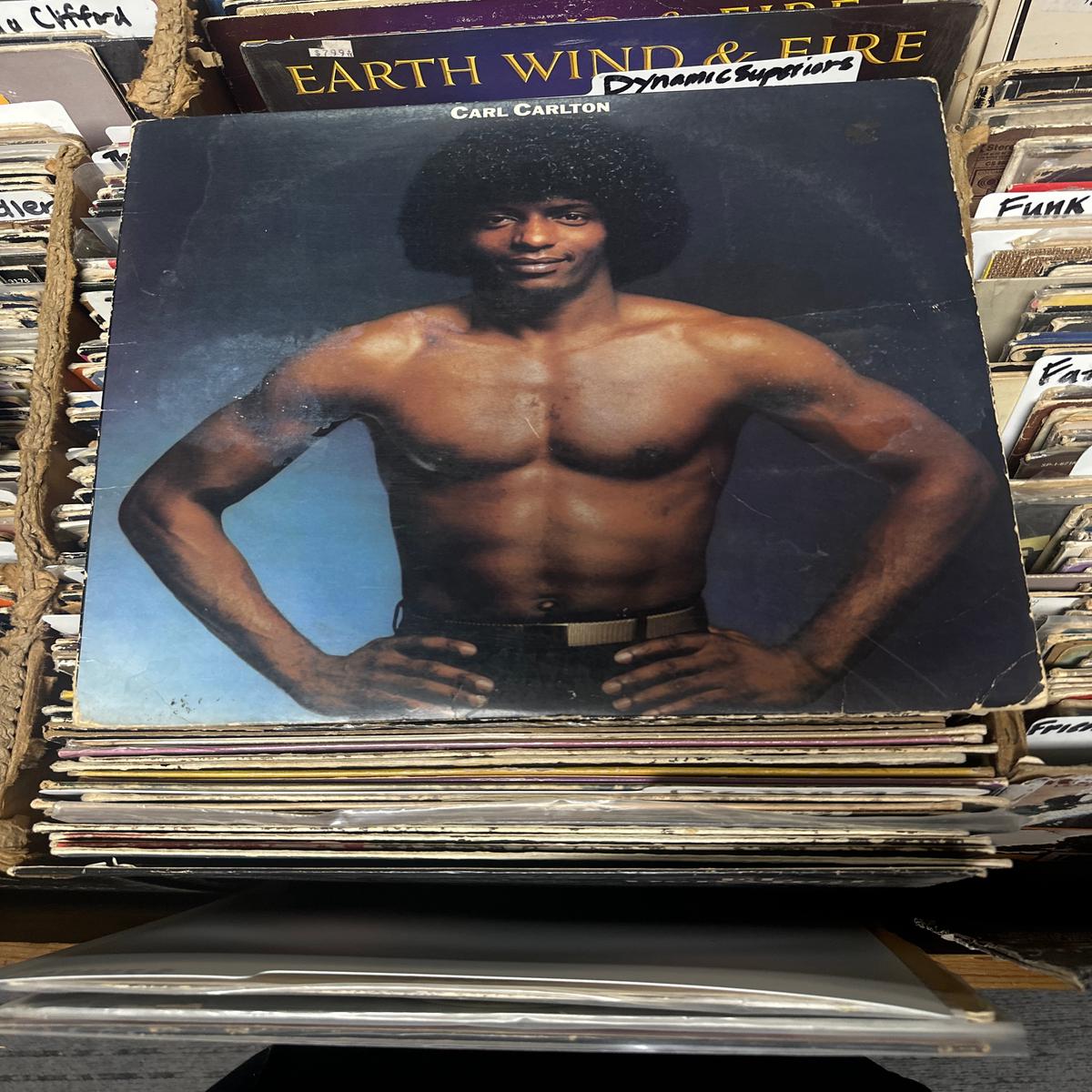 Carl Carlton  Carl Carlton Vinyl Lp T -628 VG+/VG