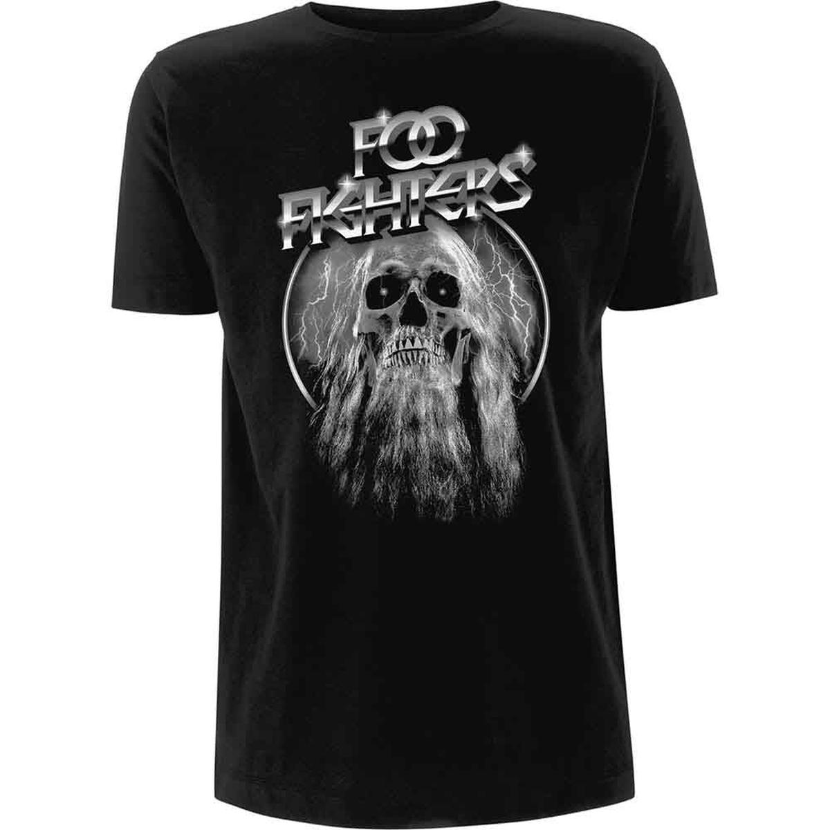 Foo Fighters Bearded Skull - Black | S