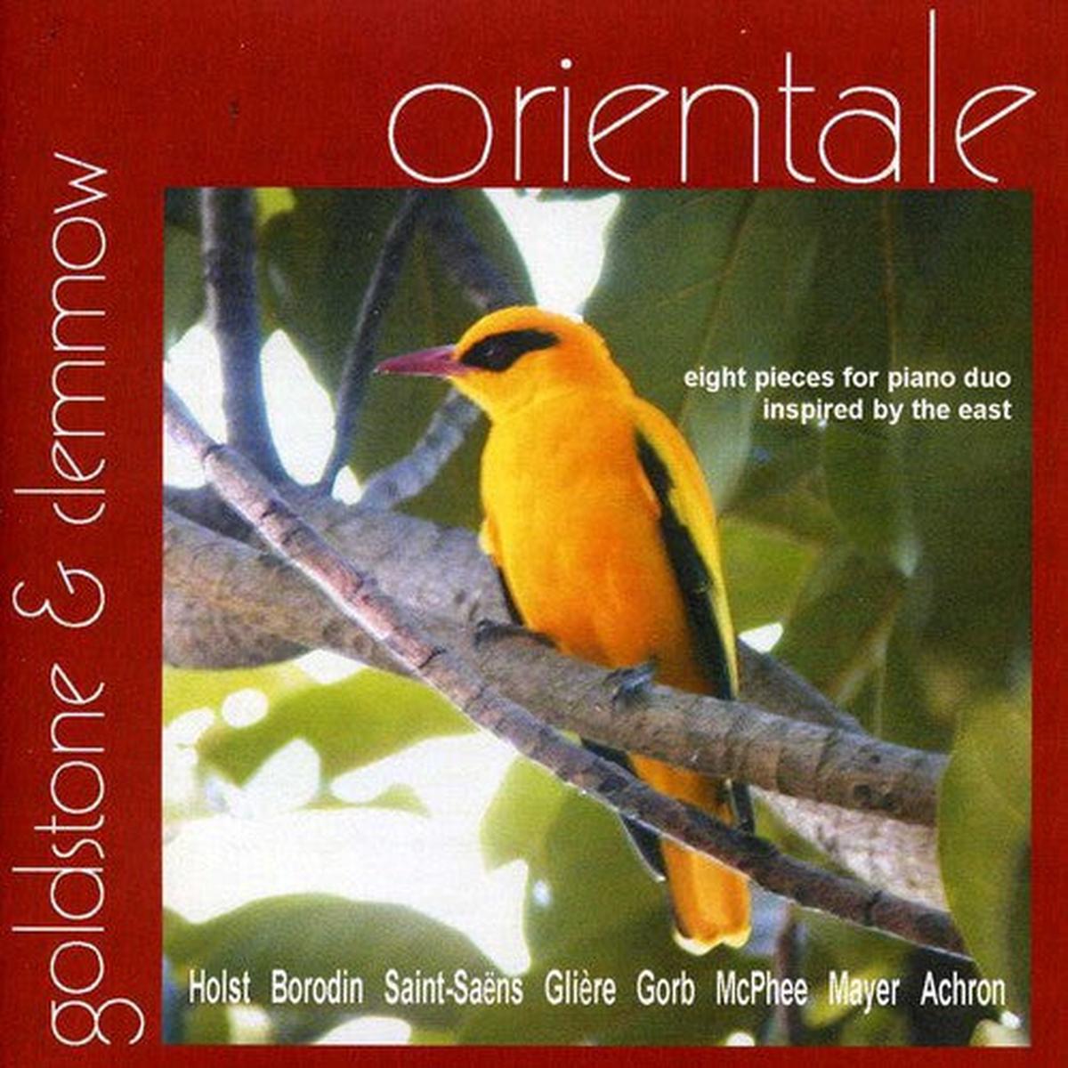 Anthony Goldstone- Orientale: Music for Piano Duo Inspired By East (CD)