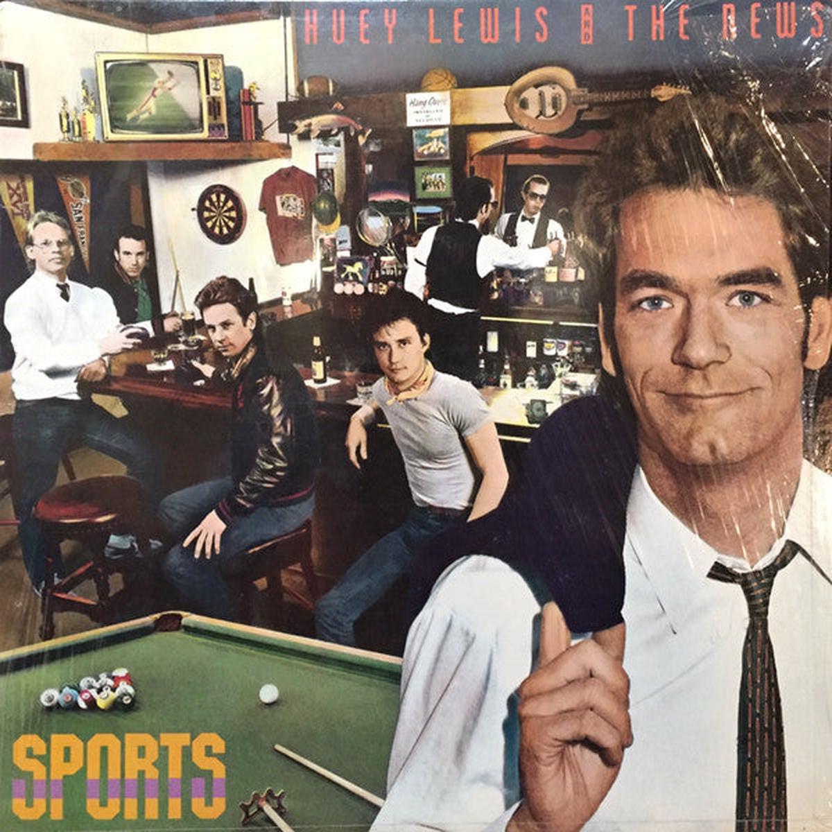 Huey Lewis And The News* - Sports (LP, Album, Club, Pit) (VG+)