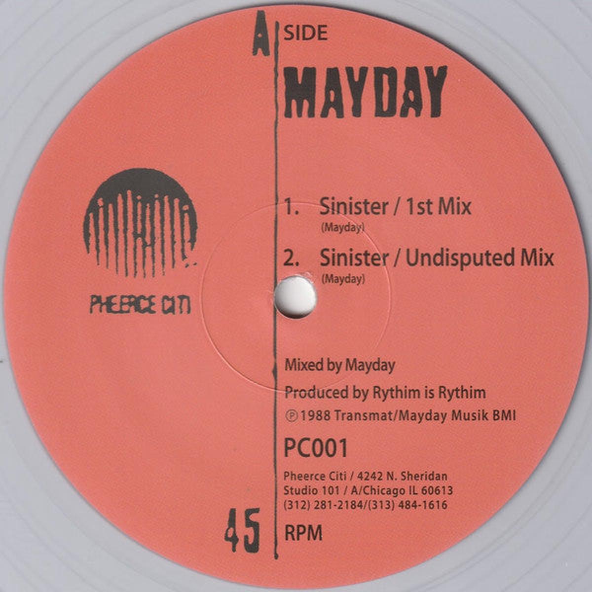 Mayday - Sinister (12") (Clear)