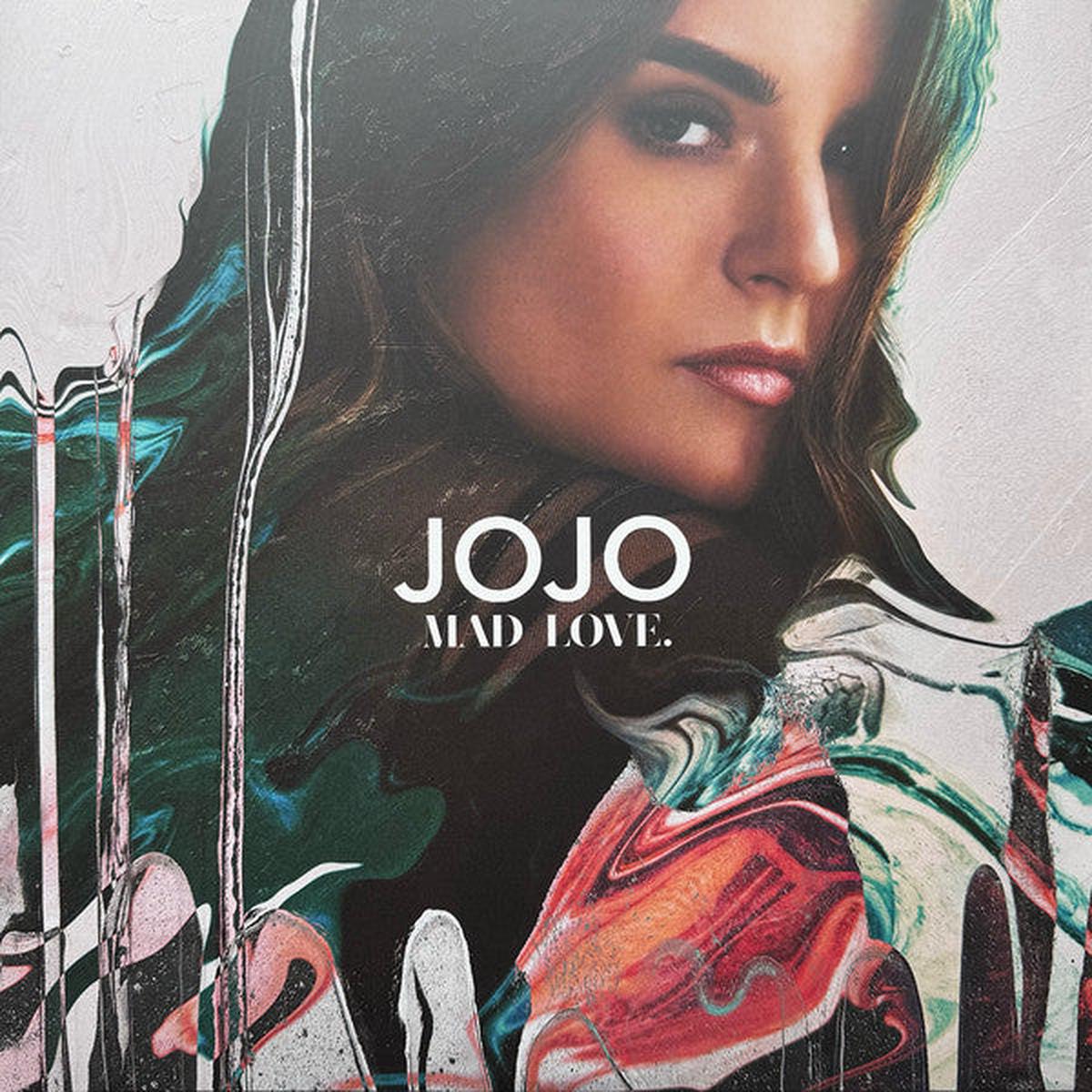 SIGNED JoJo - Mad Love. Limited Edition Sorbet + Marbled Vinyl Record 2LP