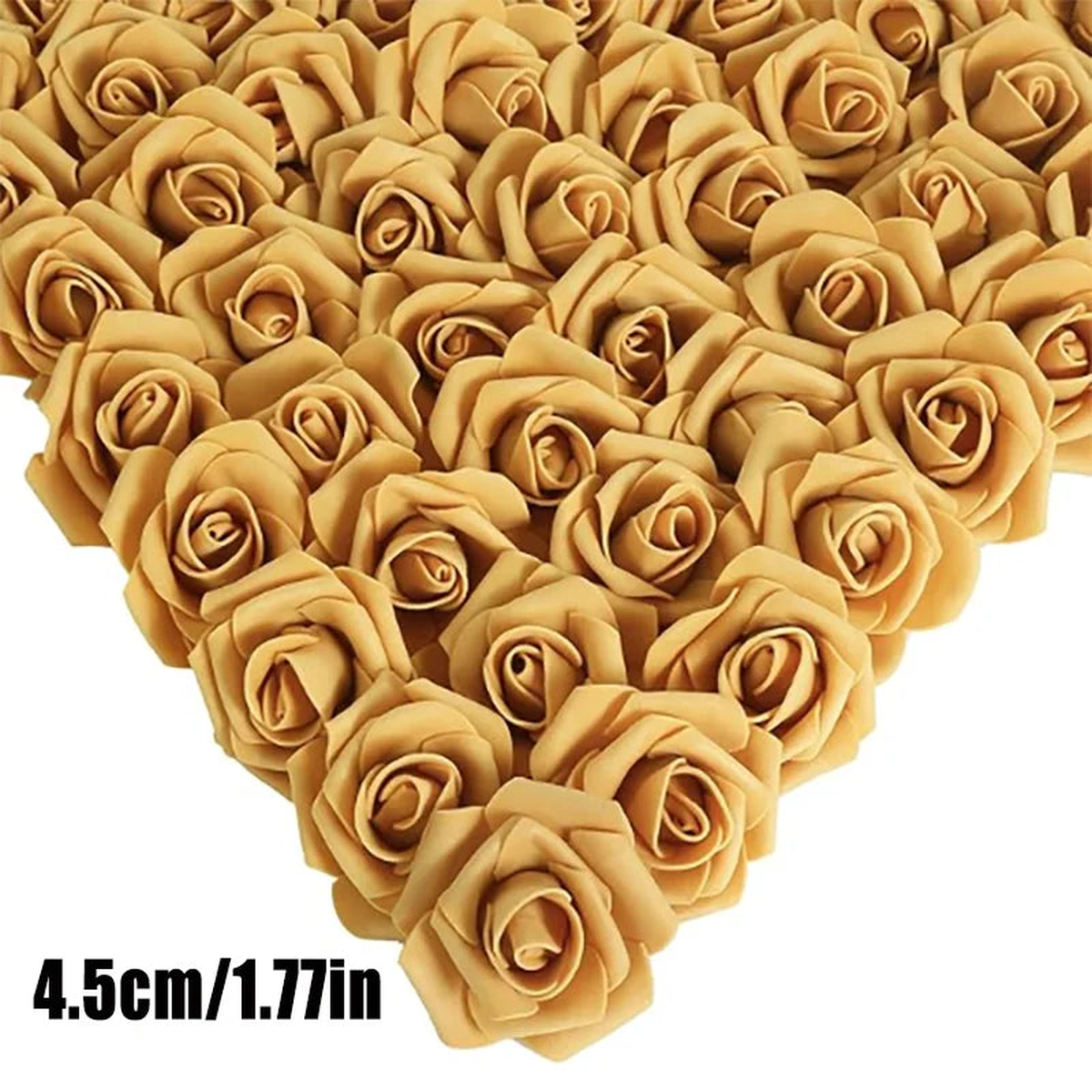 20~200pcs Foam Rose Artificial Flowers Head Teddy Bear Rose Handmade DIY Gift Decoration Wedding Valentines Day Home Decor - S13-4.5CM | 20PCS