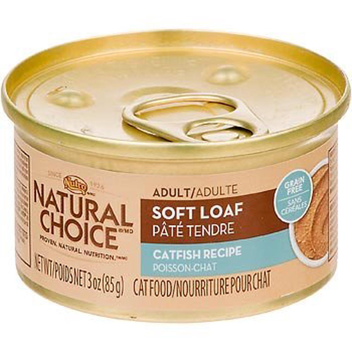 Nutro Natural Choice 10104253 Soft Loaf Catfish Recipe Adult Cat Food 24/3OZ - Default Title