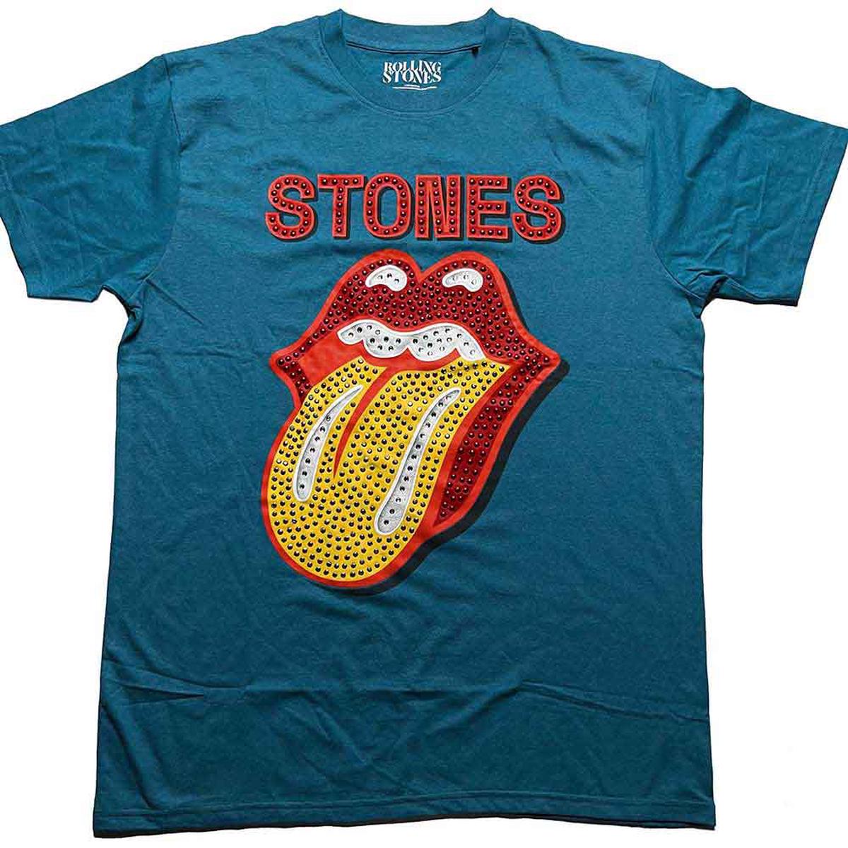 The Rolling Stones Dia Tongue - Blue, Green | L