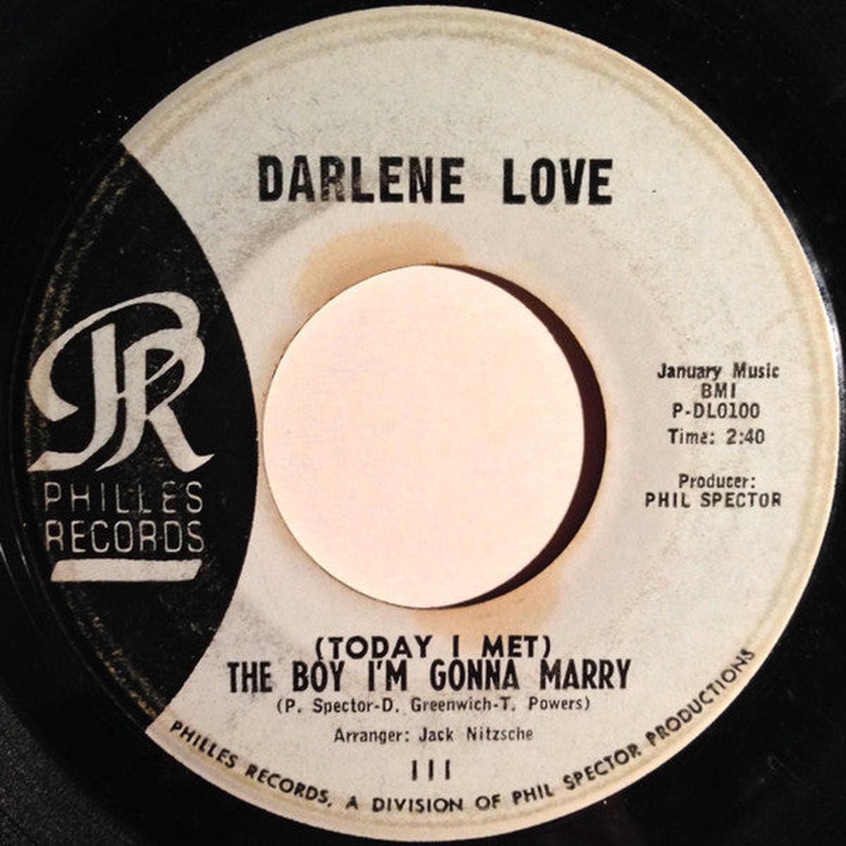 Darlene Love - (Today I Met) The Boy I'm Gonna Marry (7") (VG)